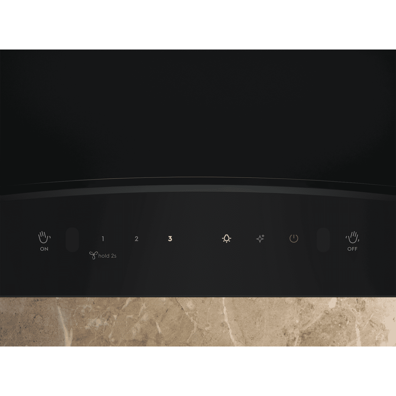 Electrolux 700 Series 60cm 839m3/hr Ducted Auto Clean Wall Mounted Chimney with Gesture Control (Black)_5