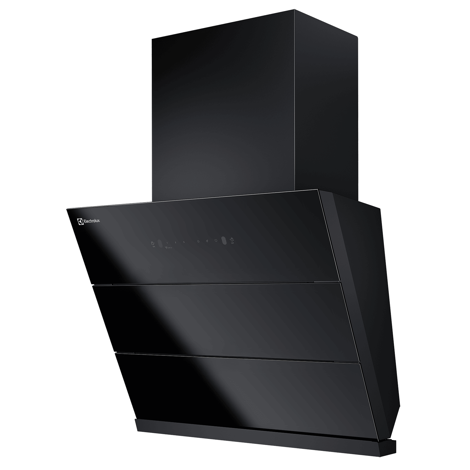 Electrolux 700 Series 60cm 821m3/hr Ducted Auto Clean Wall Mounted Chimney with Gesture Control (Black)_1