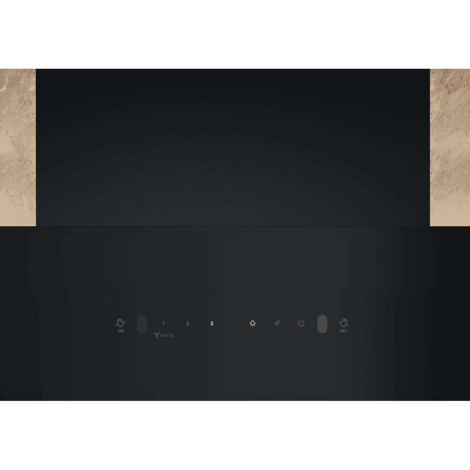 Electrolux 700 Series 60cm 821m3/hr Ducted Auto Clean Wall Mounted Chimney with Gesture Control (Black)_4