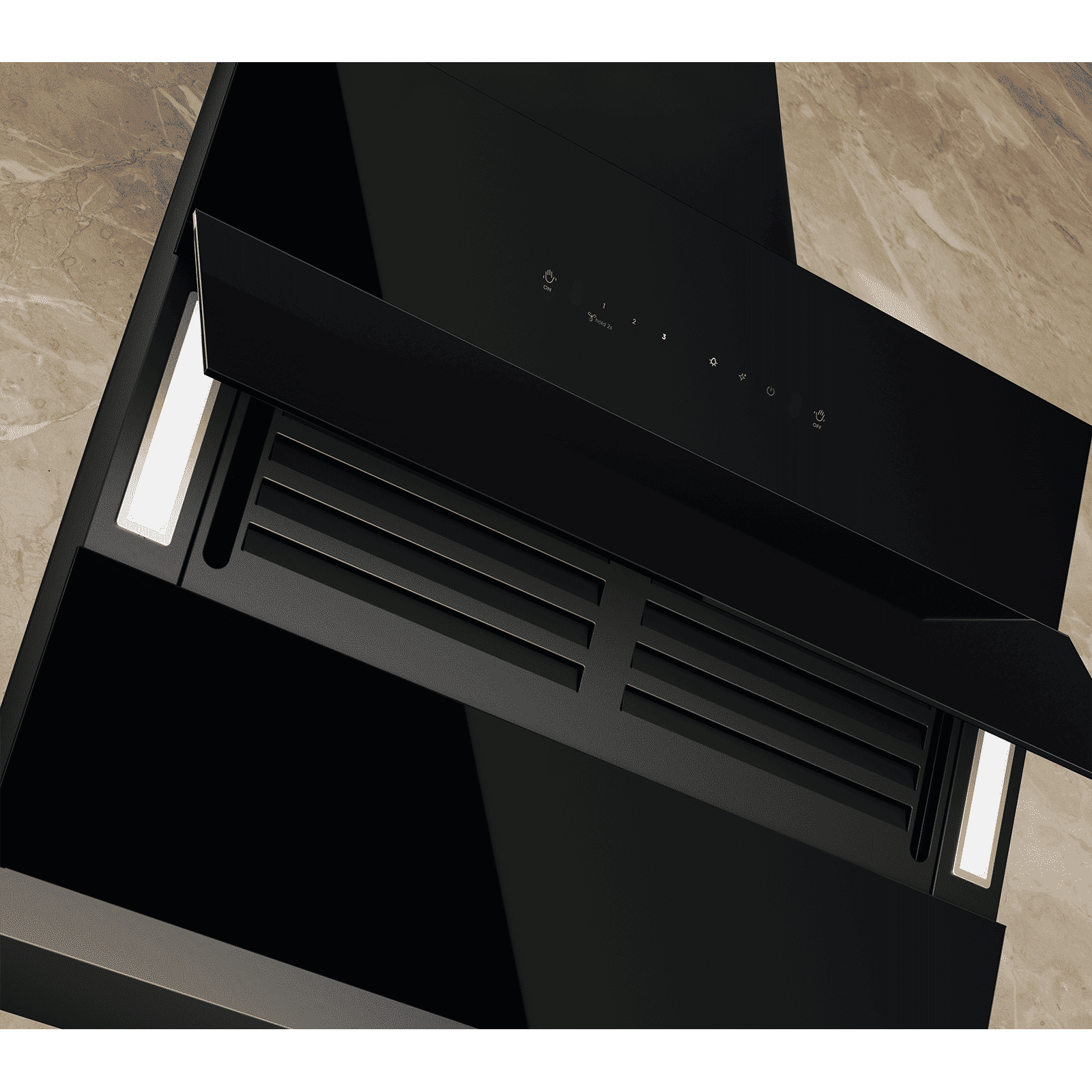 Electrolux 700 Series 60cm 821m3/hr Ducted Auto Clean Wall Mounted Chimney with Gesture Control (Black)_5