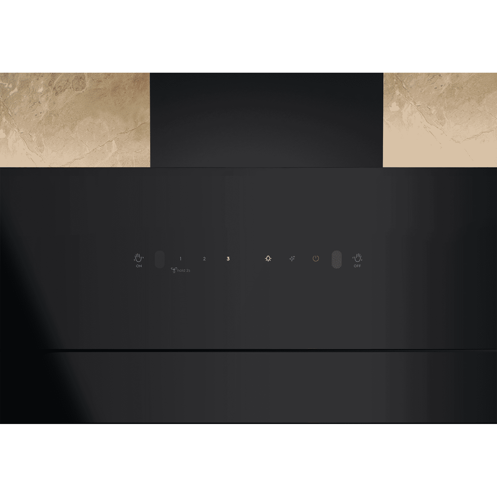 Electrolux 700 Series 90cm 802m3/hr Ducted Auto Clean Wall Mounted Chimney with Gesture Control (Black)_4