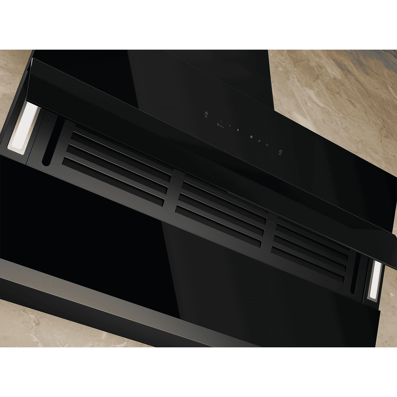 Electrolux 700 Series 90cm 802m3/hr Ducted Auto Clean Wall Mounted Chimney with Gesture Control (Black)_5