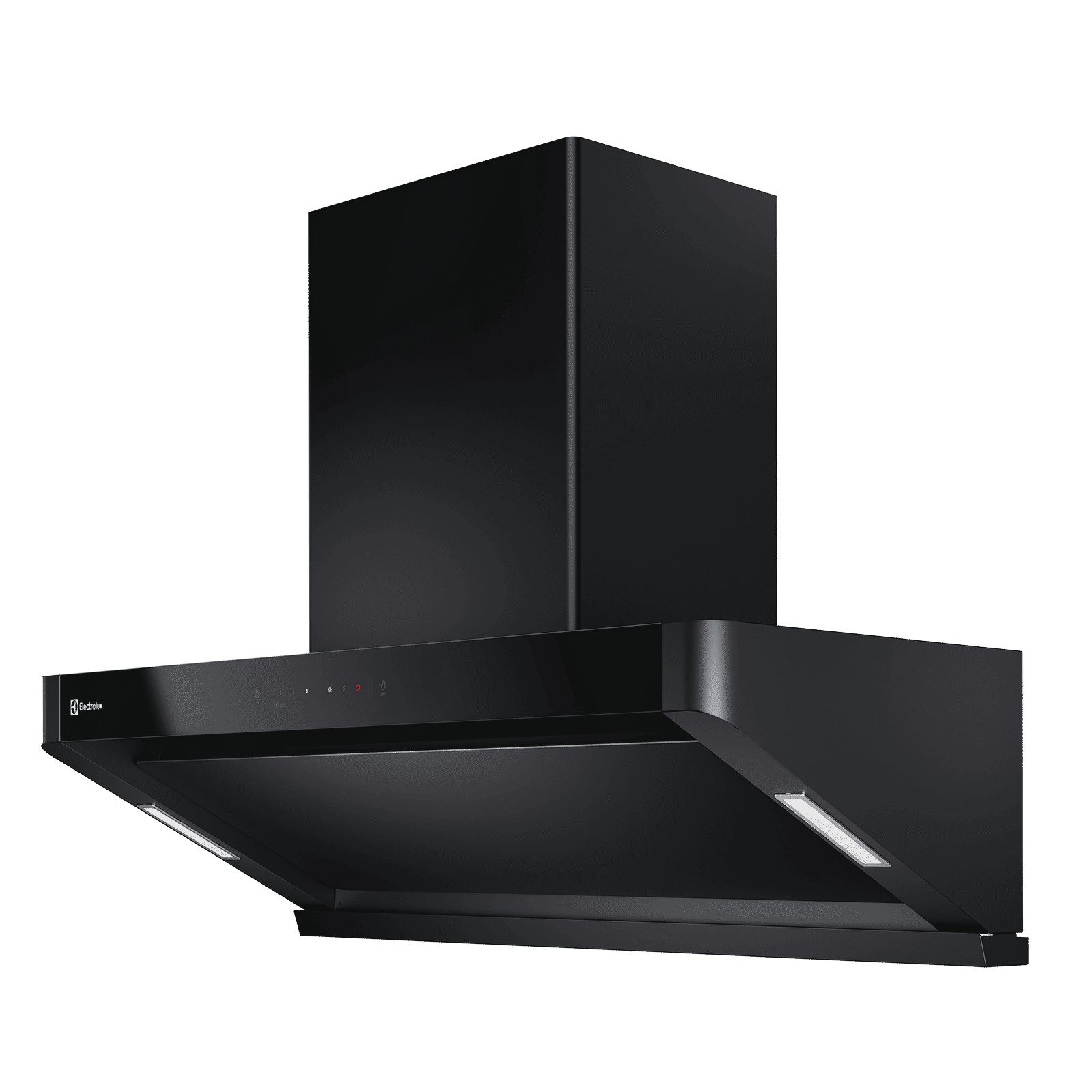Electrolux 700 Series 90cm 780m3/hr Ducted Auto Clean Wall Mounted Chimney with Gesture Control (Black)_1
