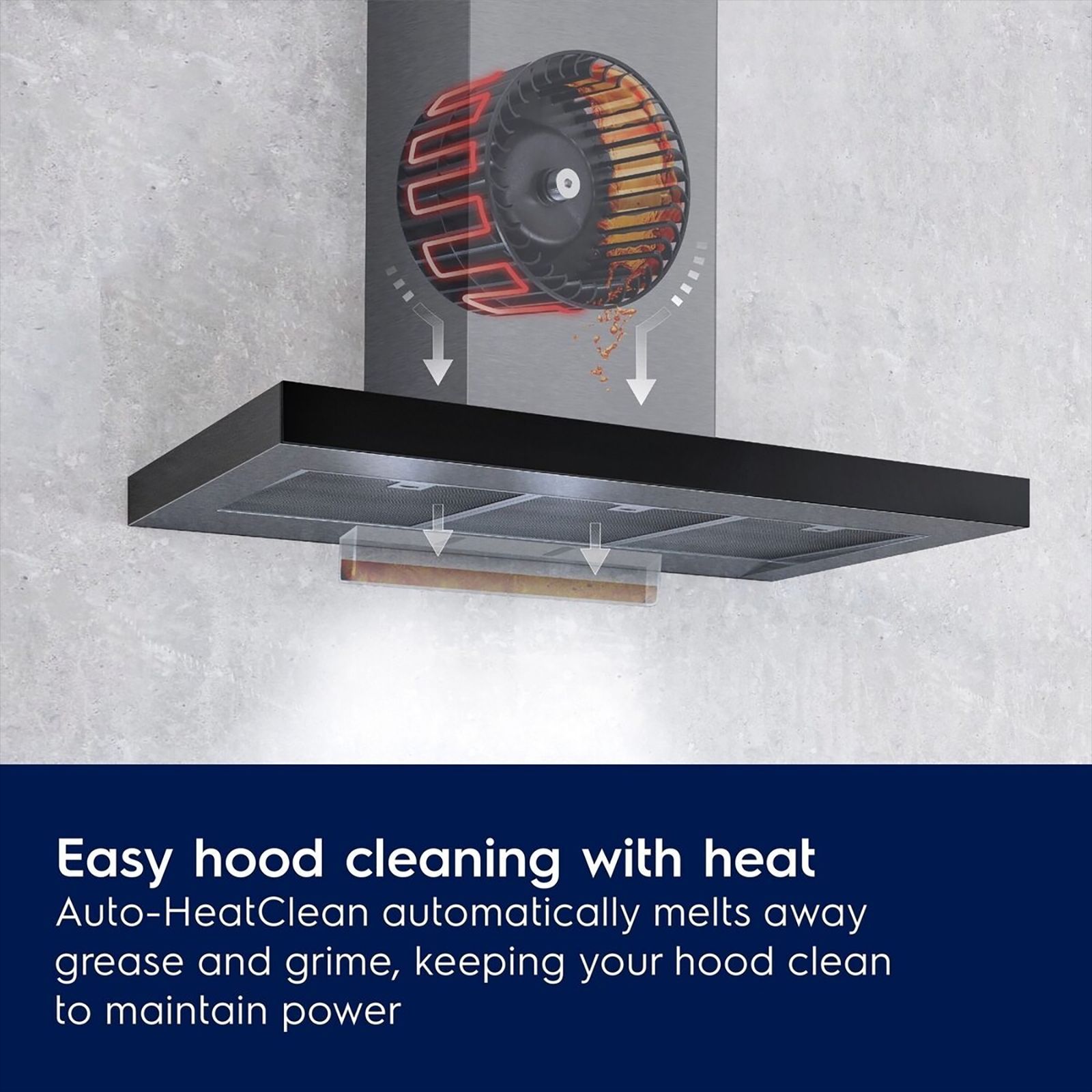 Electrolux 700 Series 90cm 780m3/hr Ducted Auto Clean Wall Mounted Chimney with Gesture Control (Black)_8