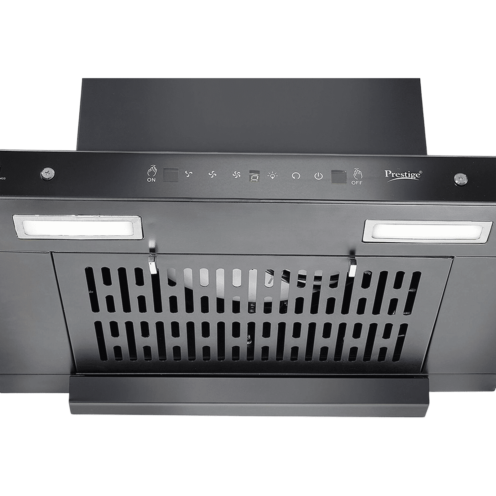 Prestige Edge 600 60cm 2038.81m3/hr Ducted Auto Clean Wall Mounted Chimney with Revolutionary Motion Sensor (Black)_4