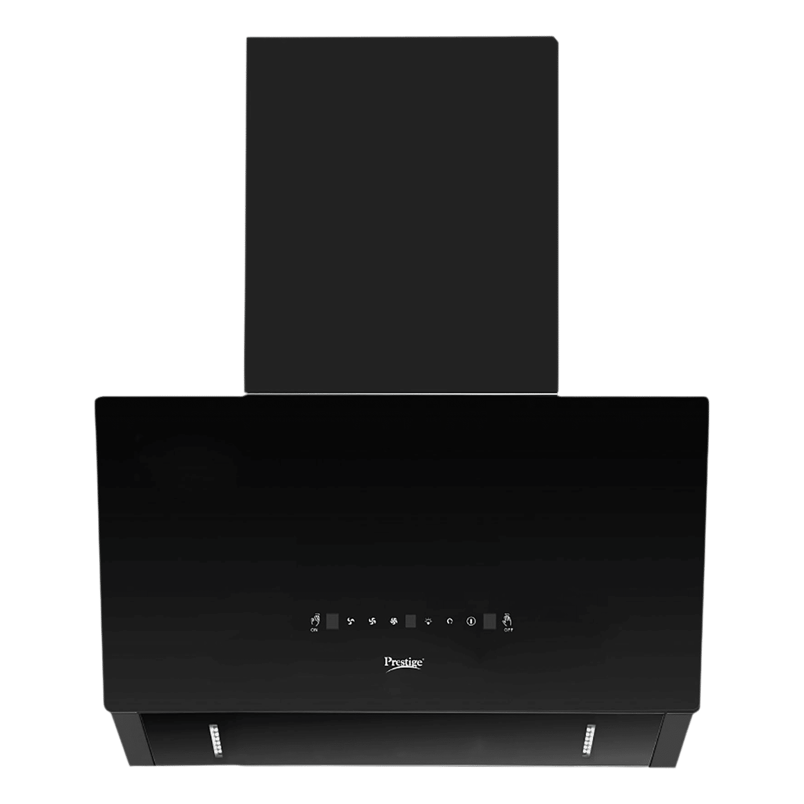 Prestige Provo Plus 60cm 1400m3/hr Ducted Auto Clean Wall Mounted Chimney with Revolutionary Motion Sensor (Black) Prestige Provo Plus 60cm 1400m3/hr Ducted Auto Clean Wall Mounted Chimney with Revolutionary Motion Sensor (Black)_1