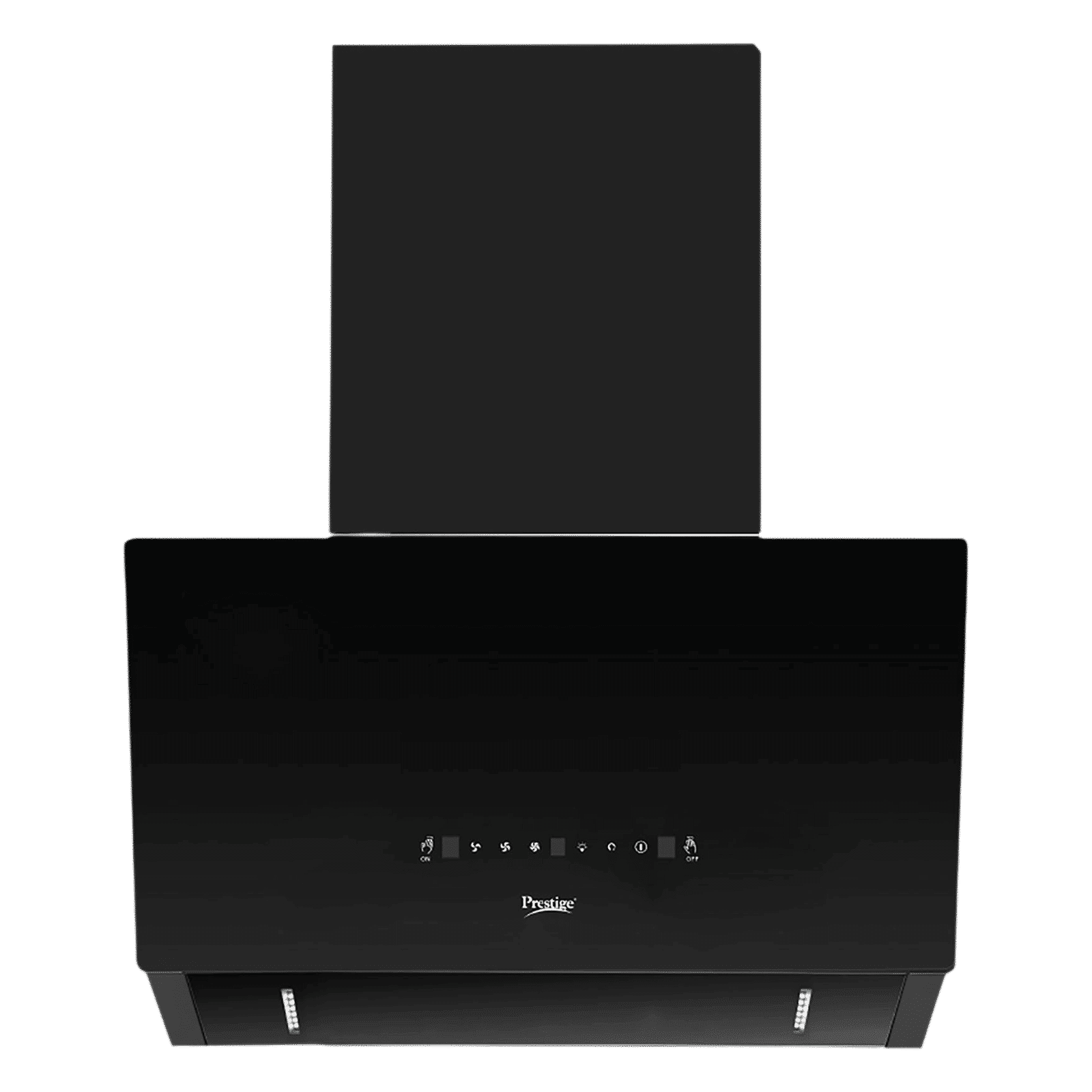 Prestige Provo Plus 90cm 1400m3/hr Ducted Auto Clean Wall Mounted Chimney with Revolutionary Motion Sensor (Black)_1