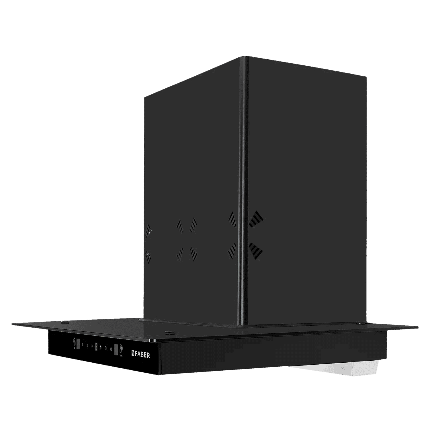FABER HOOD COSMOS 3D HC SC BK BF 60cm 1400m3/hr Ductless Auto Clean Wall Mounted Chimney with Odour Sensor (Black) FABER HOOD COSMOS 3D HC SC BK BF 60cm 1400m3/hr Ductless Auto Clean Wall Mounted Chimney with Odour Sensor (Black)_3