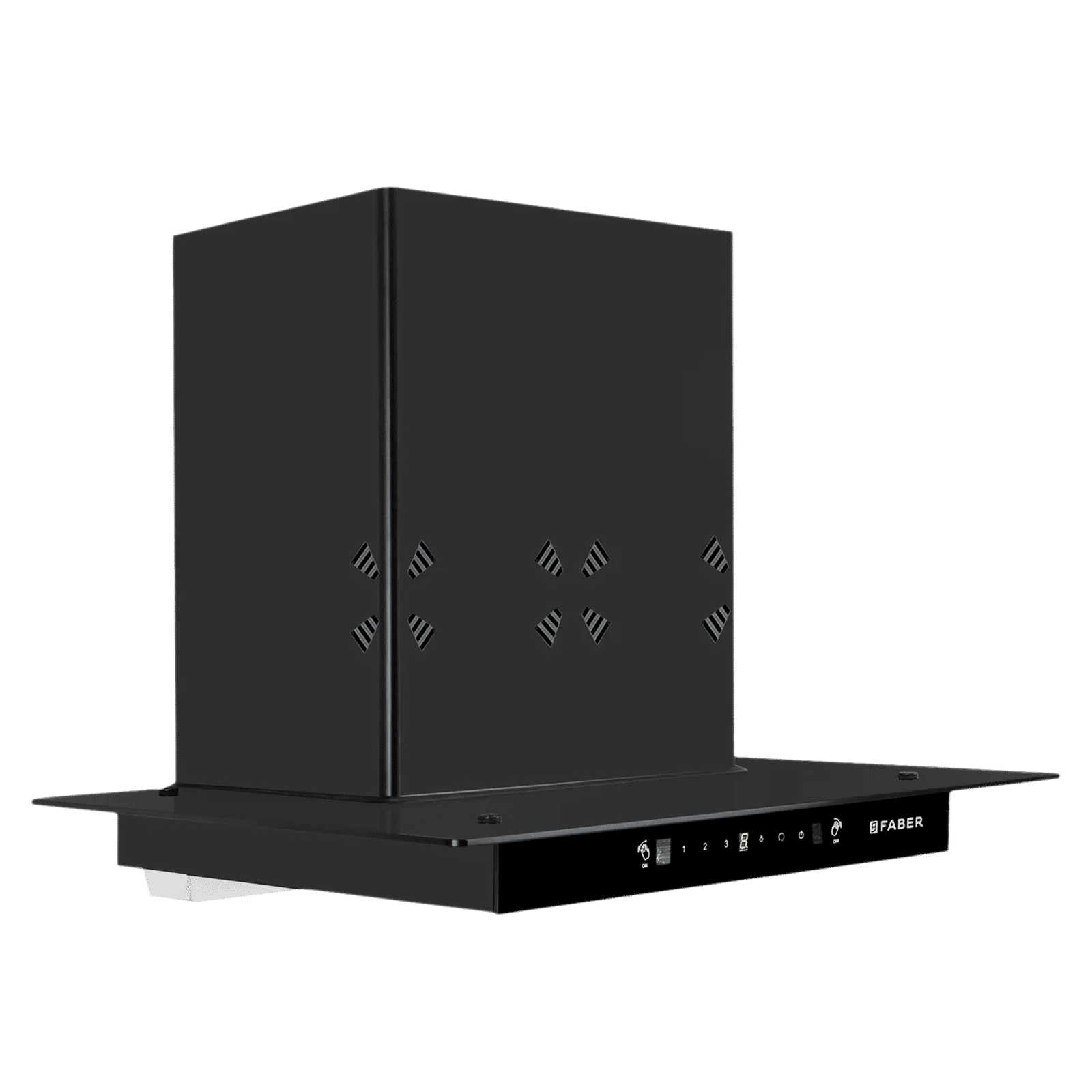 FABER HOOD COSMOS 3D HC SC BK BF 60cm 1400m3/hr Ductless Auto Clean Wall Mounted Chimney with Odour Sensor (Black) FABER HOOD COSMOS 3D HC SC BK BF 60cm 1400m3/hr Ductless Auto Clean Wall Mounted Chimney with Odour Sensor (Black)_5