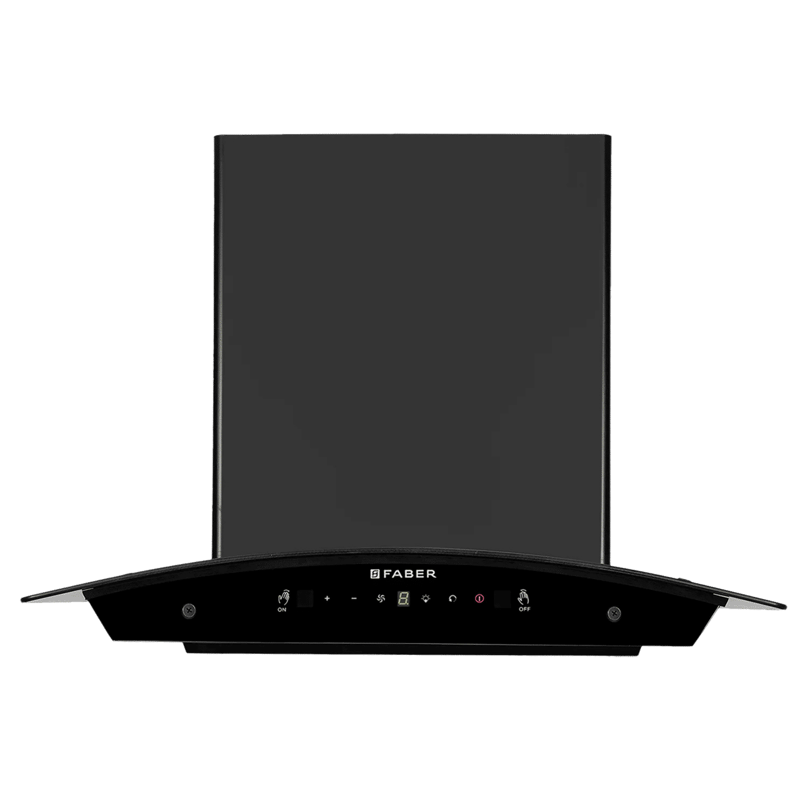 FABER HOOD LIBRA BLDC HC SC FL BK 60cm 1500m3/hr Ductless Auto Clean Wall Mounted Chimney with Touch and Gesture Control (Black)_1
