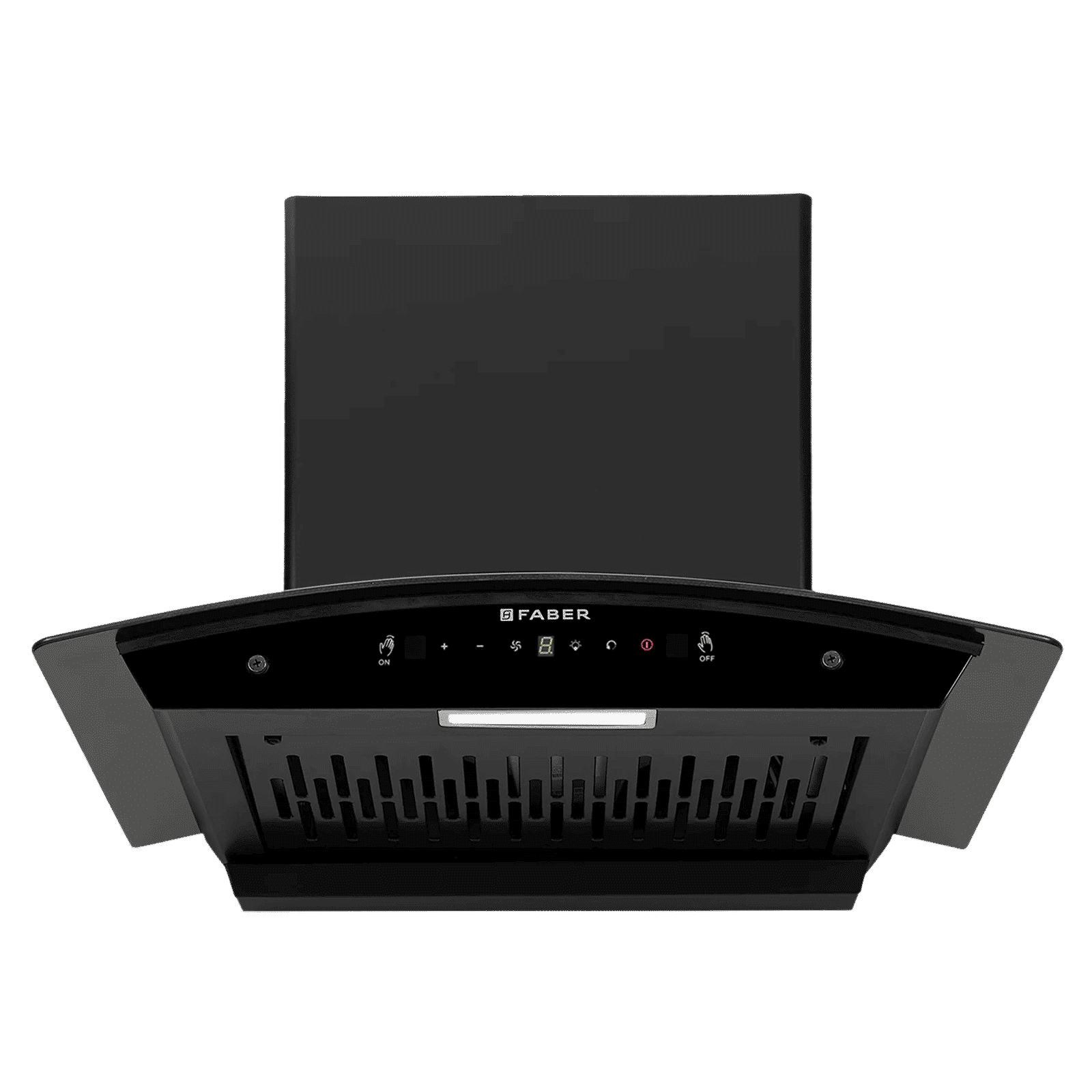 FABER HOOD LIBRA BLDC HC SC FL BK 60cm 1500m3/hr Ductless Auto Clean Wall Mounted Chimney with Touch and Gesture Control (Black)_3