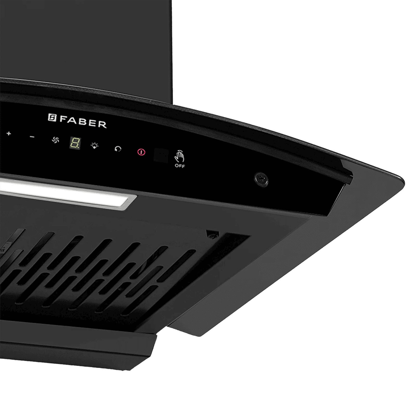 FABER HOOD LIBRA BLDC HC SC FL BK 60cm 1500m3/hr Ductless Auto Clean Wall Mounted Chimney with Touch and Gesture Control (Black)_5