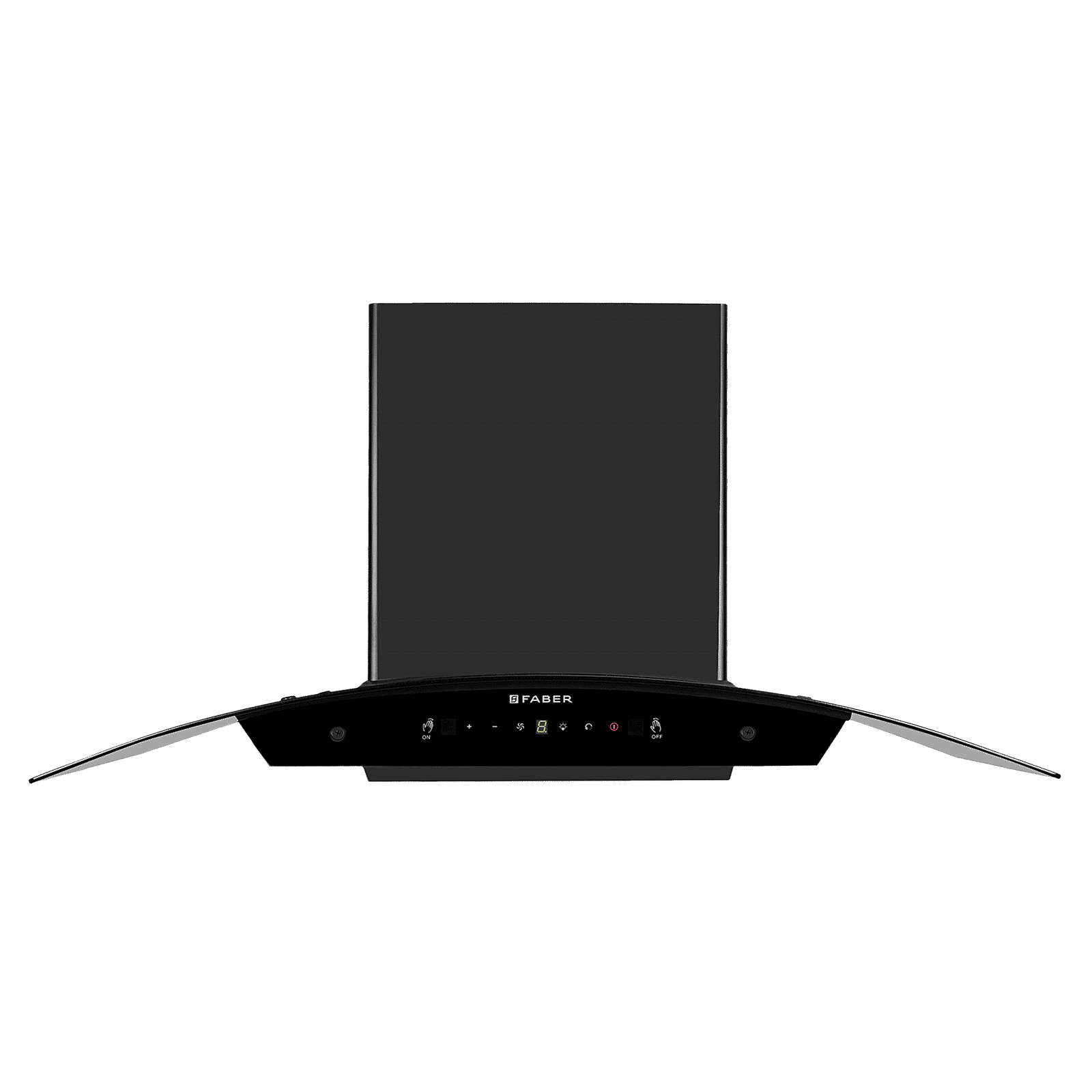 FABER HOOD LIBRA BLDC HC SC FL BK 90cm 1500m3/hr Ductless Auto Clean Wall Mounted Chimney with Touch and Gesture Control (Black)_1