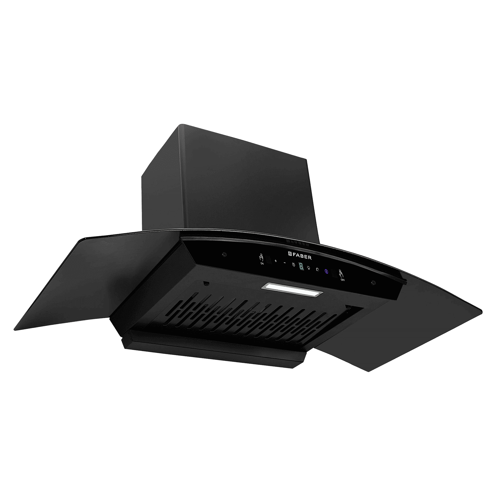 FABER HOOD LIBRA BLDC HC SC FL BK 90cm 1500m3/hr Ductless Auto Clean Wall Mounted Chimney with Touch and Gesture Control (Black)_4