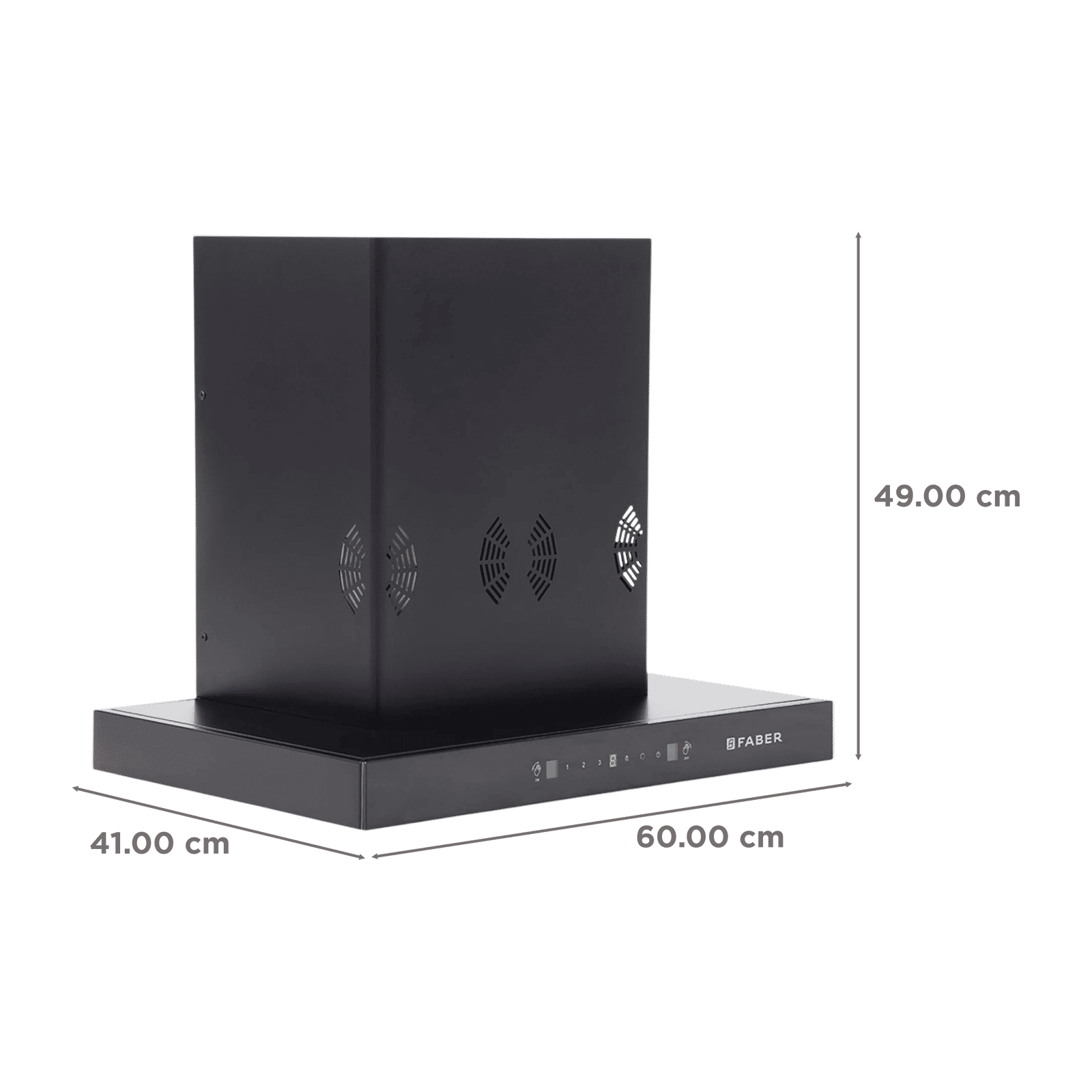 FABER HOOD SILENCIO BLDC HC SC FL BK IN 60 T 60cm 1500m3/hr Ducted Auto Clean Wall Mounted Chimney with Touch and Gesture Control (Black)_3