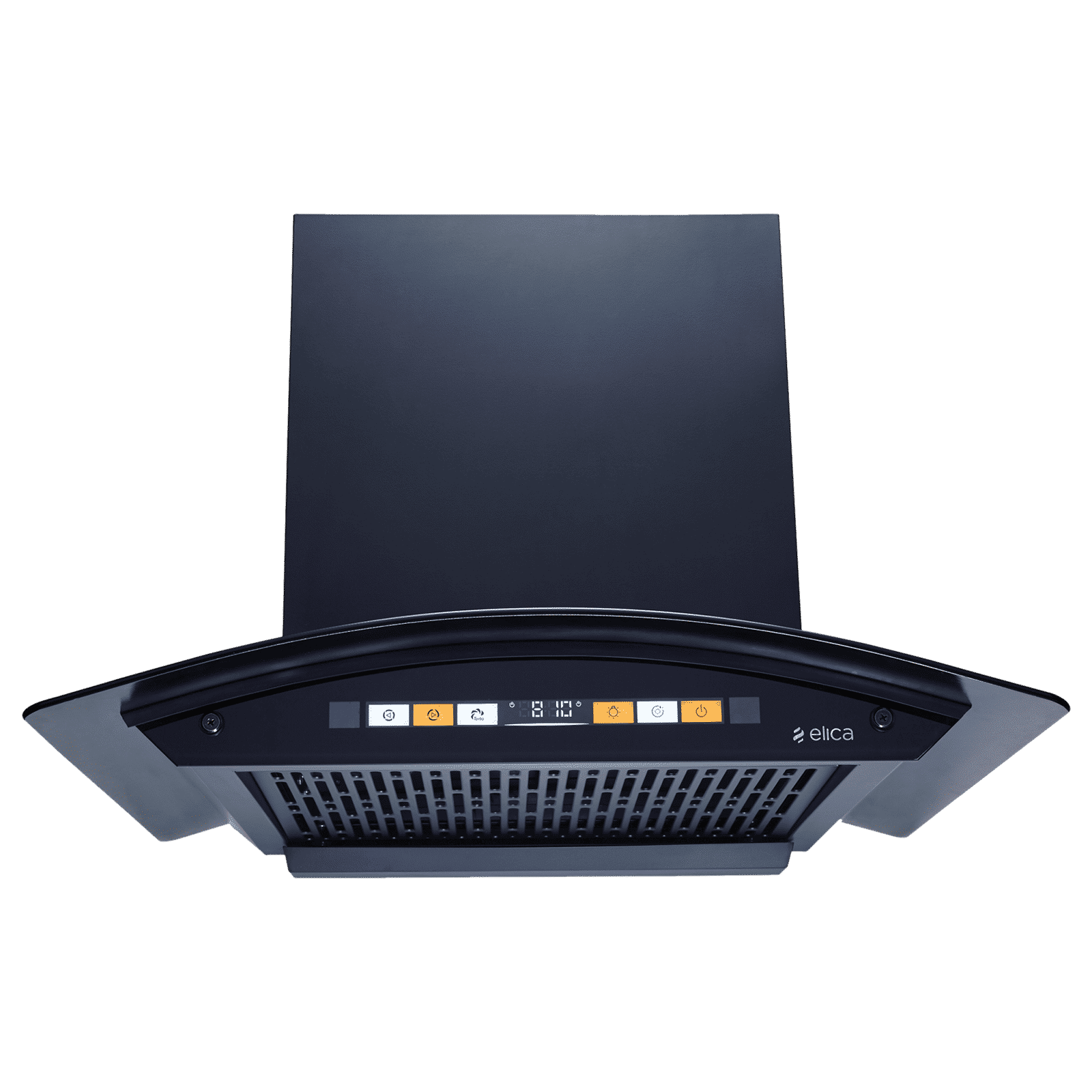 elica WD HS ORG FL 600 HAC LTW MS NERO 60cm 1600m3/hr Ductless Auto Clean Wall Mounted Chimney with Motion Sensor (Black)_1