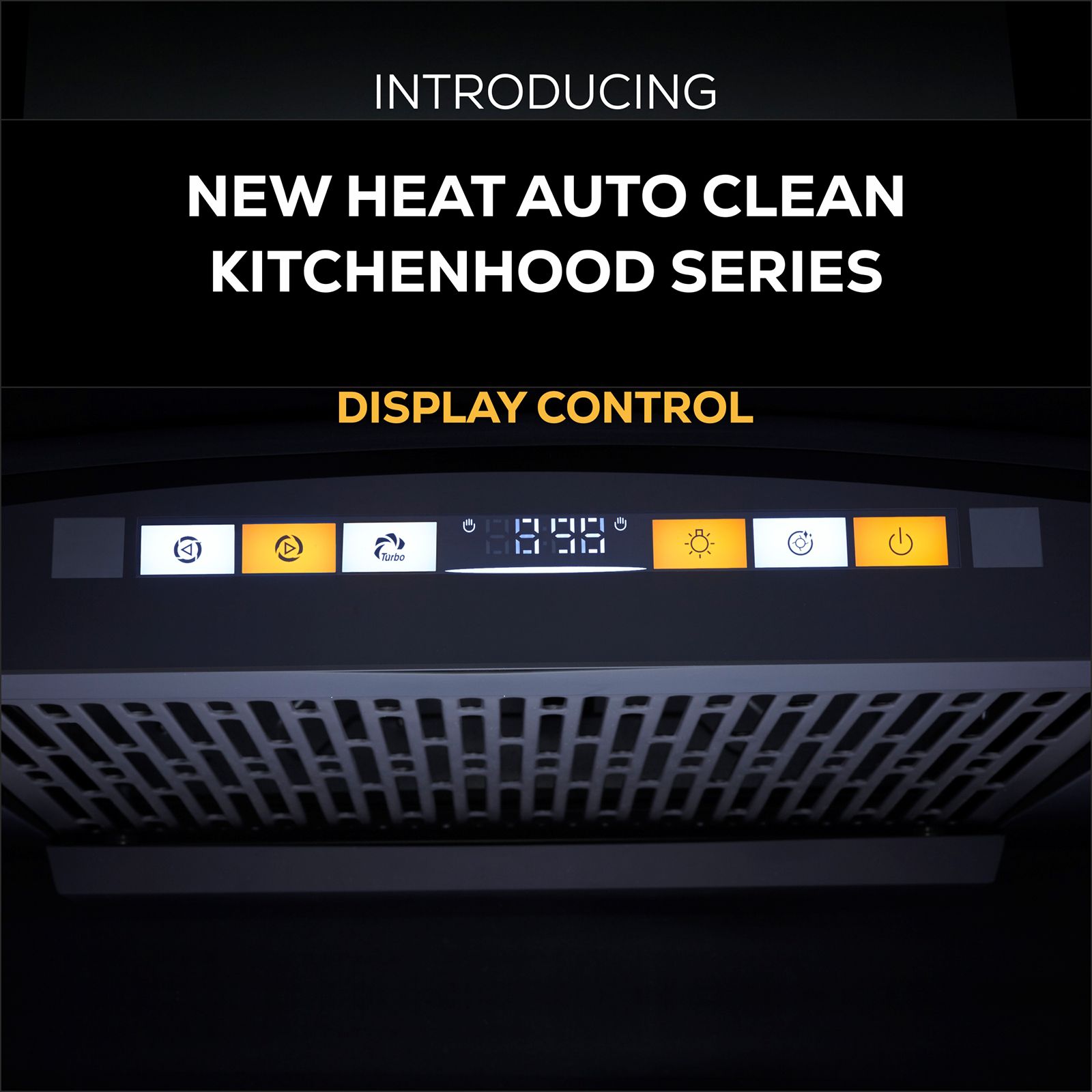 elica WD SMART BLDC FL 600 HAC LTW MS NERO 60cm 1600m3/hr Ductless Auto Clean Wall Mounted Chimney with Motion Sensor (Black)_3