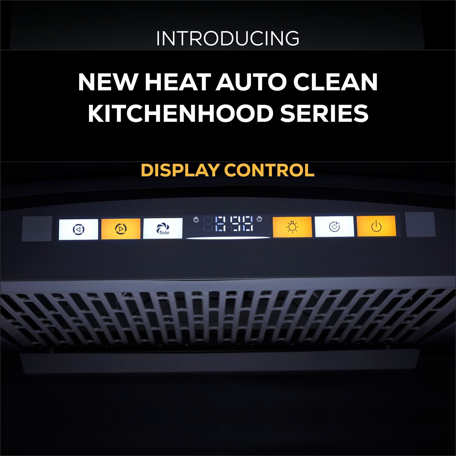 elica T60 SMART BLDC FL HAC LTW MS NERO 60cm 1600m3/hr Ductless Auto Clean Wall Mounted Chimney with Motion Sensor (Black)_3