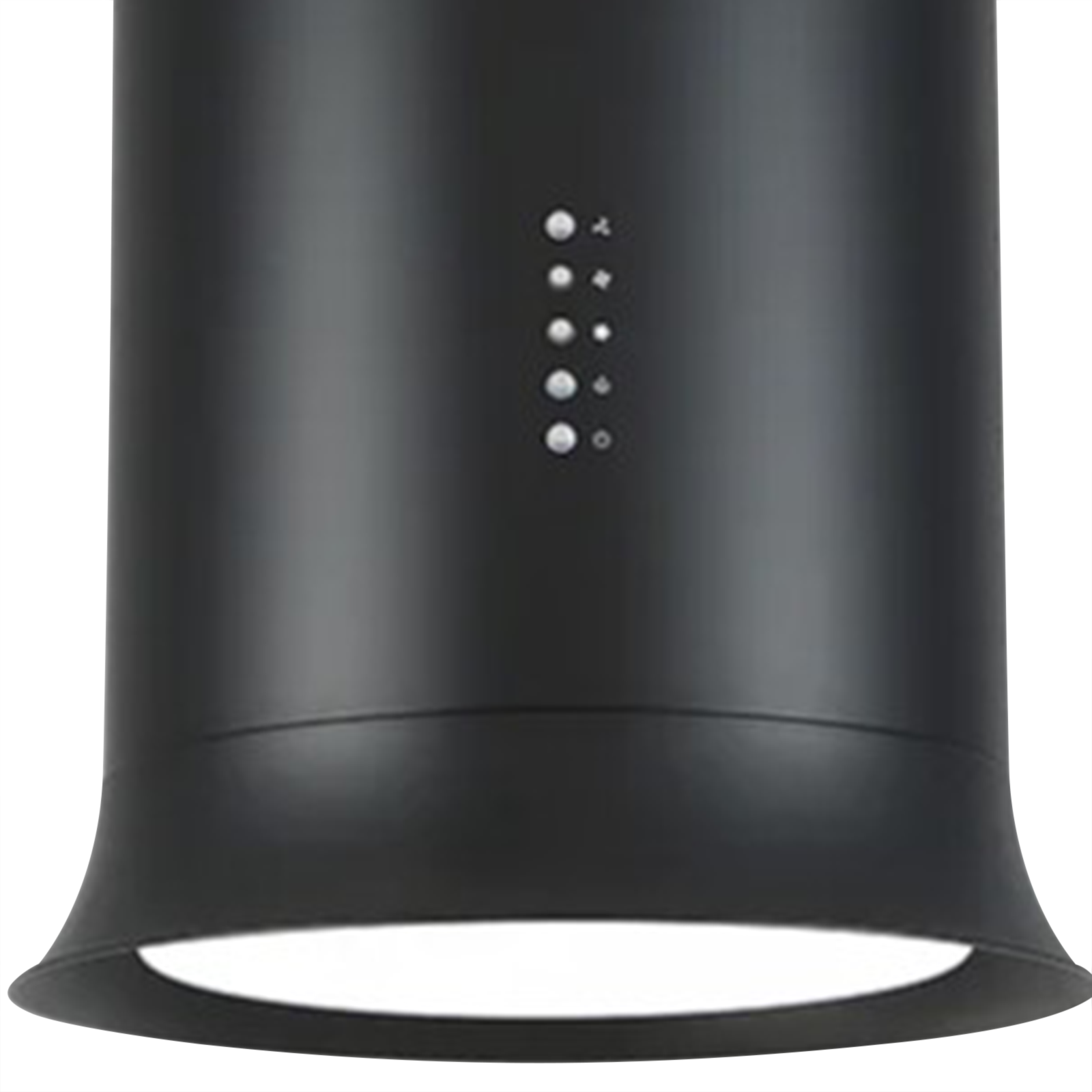 KAFF RUSSO42(IS) 42 cm 1000 m3/hr Ducted Ceiling Mounted Chimney With Soft Push Controls (Black)_5