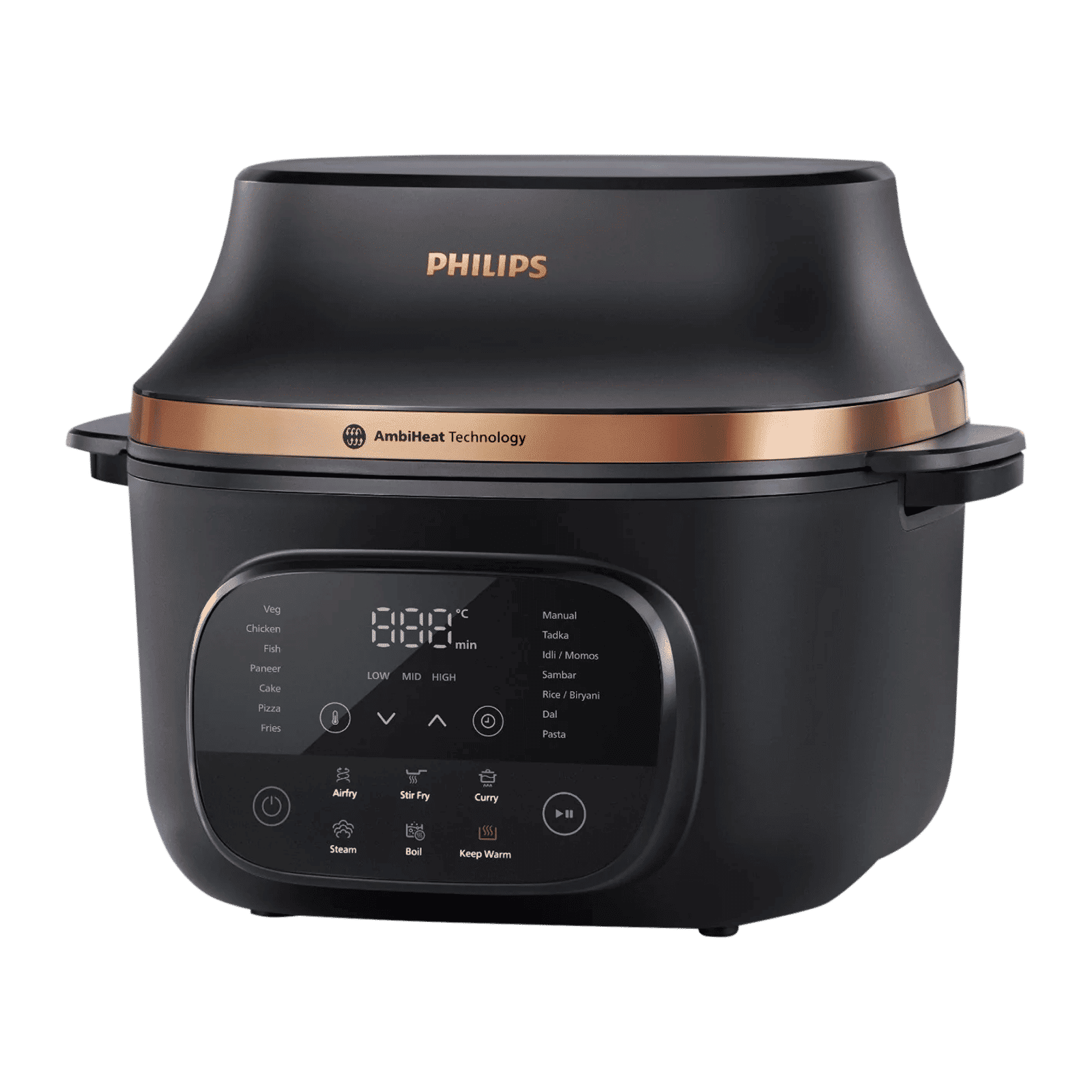 Philips OneChef Smart All in One Cooking Device 6L 2280 Watt with AmbiHeat Technology (Black)_1