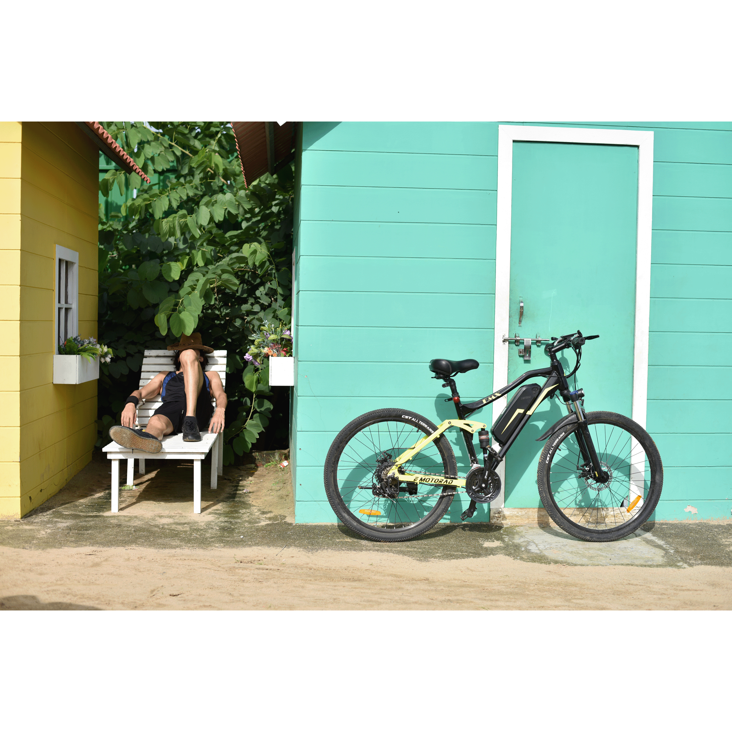 E MOTORAD EMX Electric Bike (25Kmph, M042, Multicolor)_5