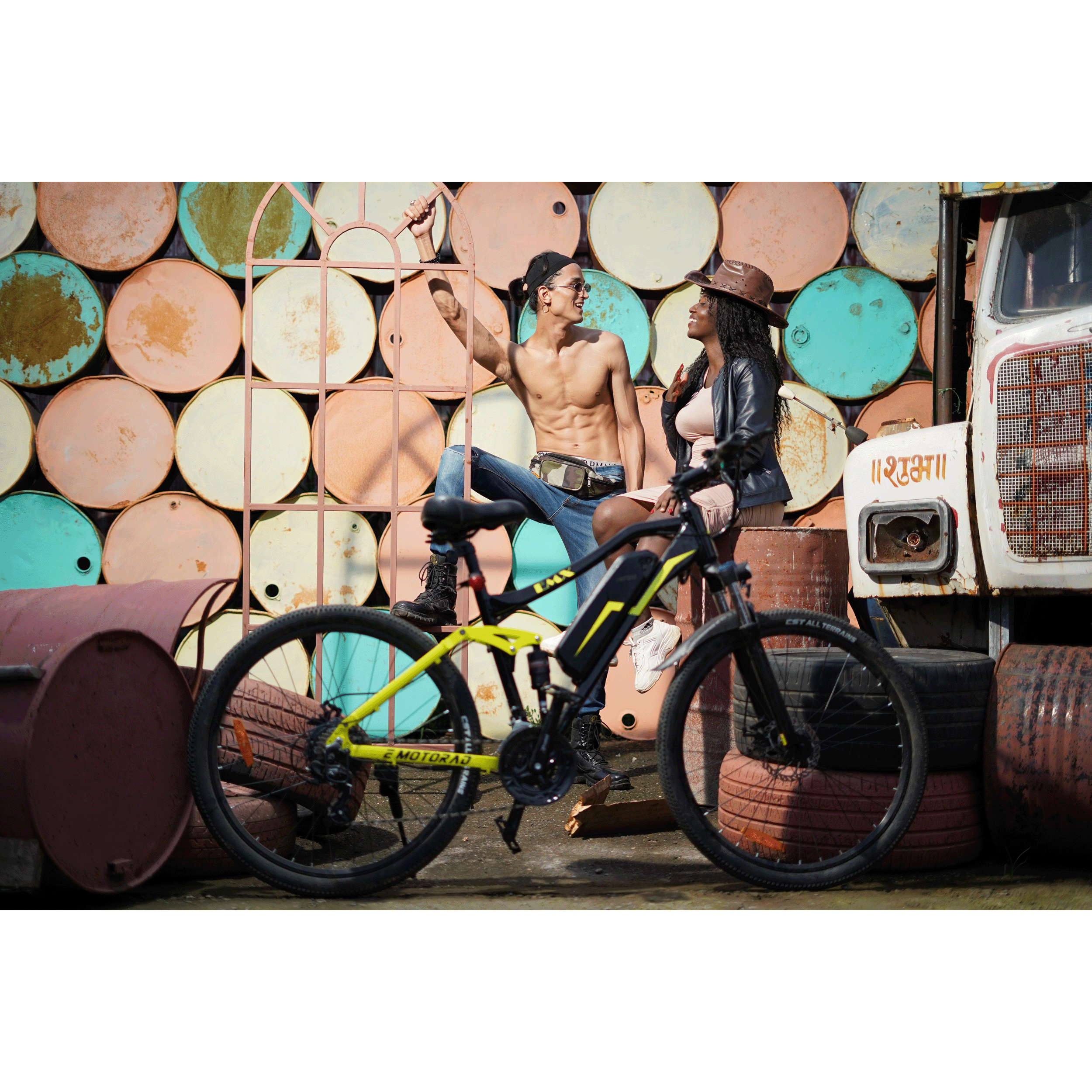 E MOTORAD EMX Electric Bike (25Kmph, M042, Multicolor)_6