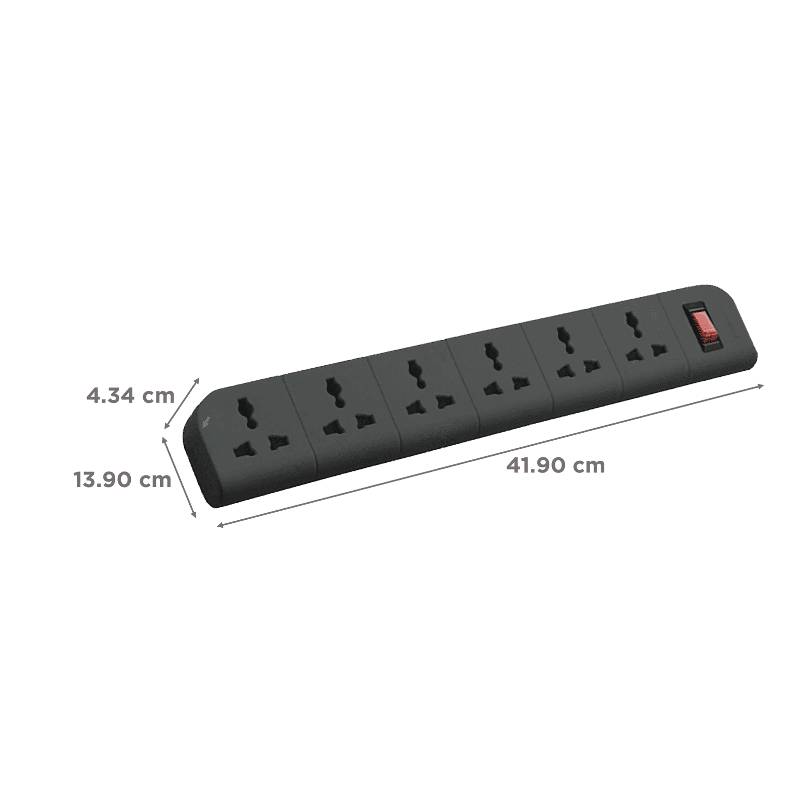 belkin Economy Series 6 Amps 6 Sockets Surge Protector with Individual Switch (2 Meters, Heavy Duty Cable Overload Protection, F9E600ZB, Grey) belkin Economy Series 6 Amps 6 Sockets Surge Protector with Individual Switch (2 Meters, Heavy Duty Cable Overload Protection, F9E600ZB, Grey)_3