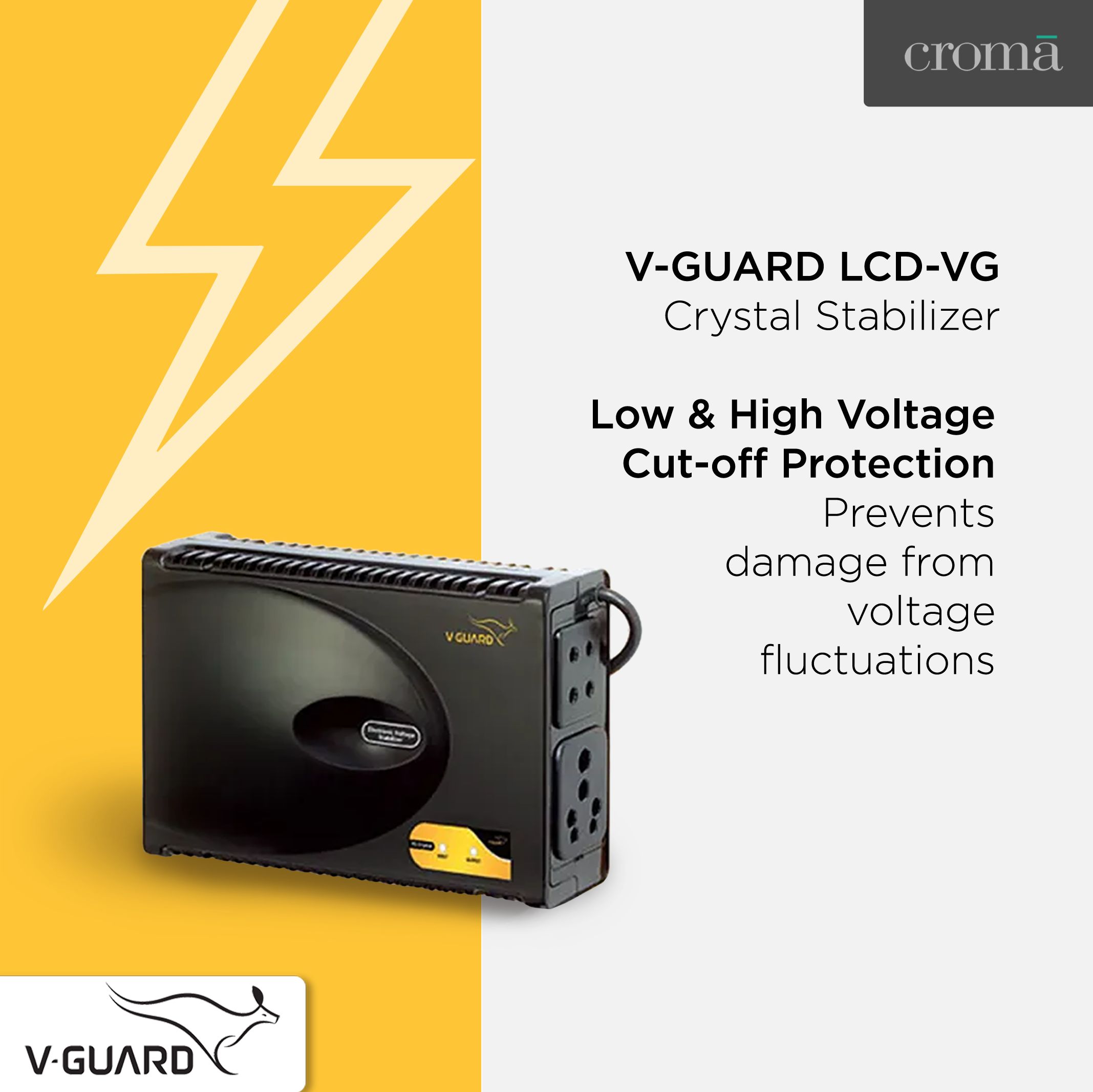 V-GUARD LCD-VG Crystal Stabilizer V-GUARD LCD-VG Crystal Stabilizer_5