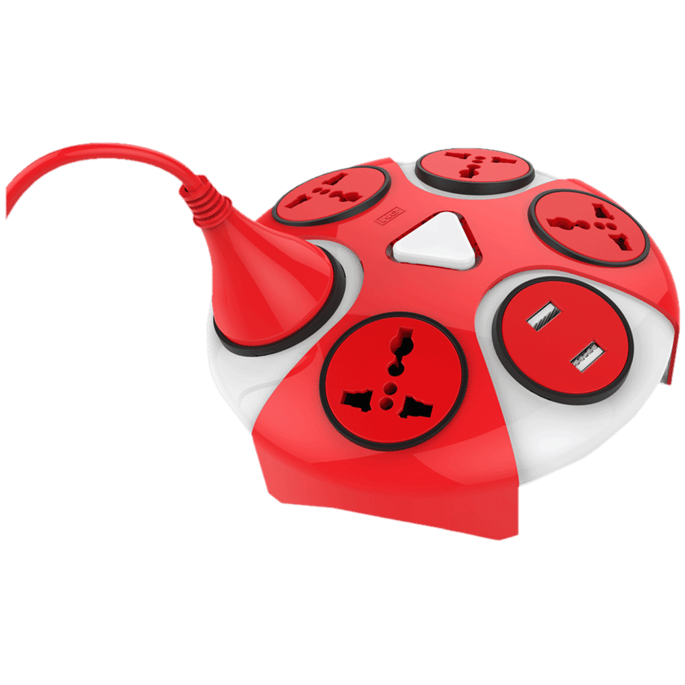 GM Saturn 5 Plus 1 Plus 1 Power Strip (GM 3044, White)_1