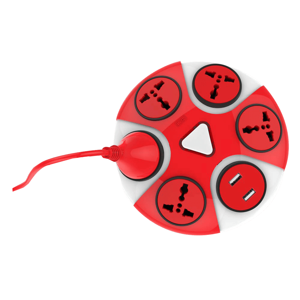 GM Saturn 5 Plus 1 Plus 1 Power Strip (GM 3044, White)_4