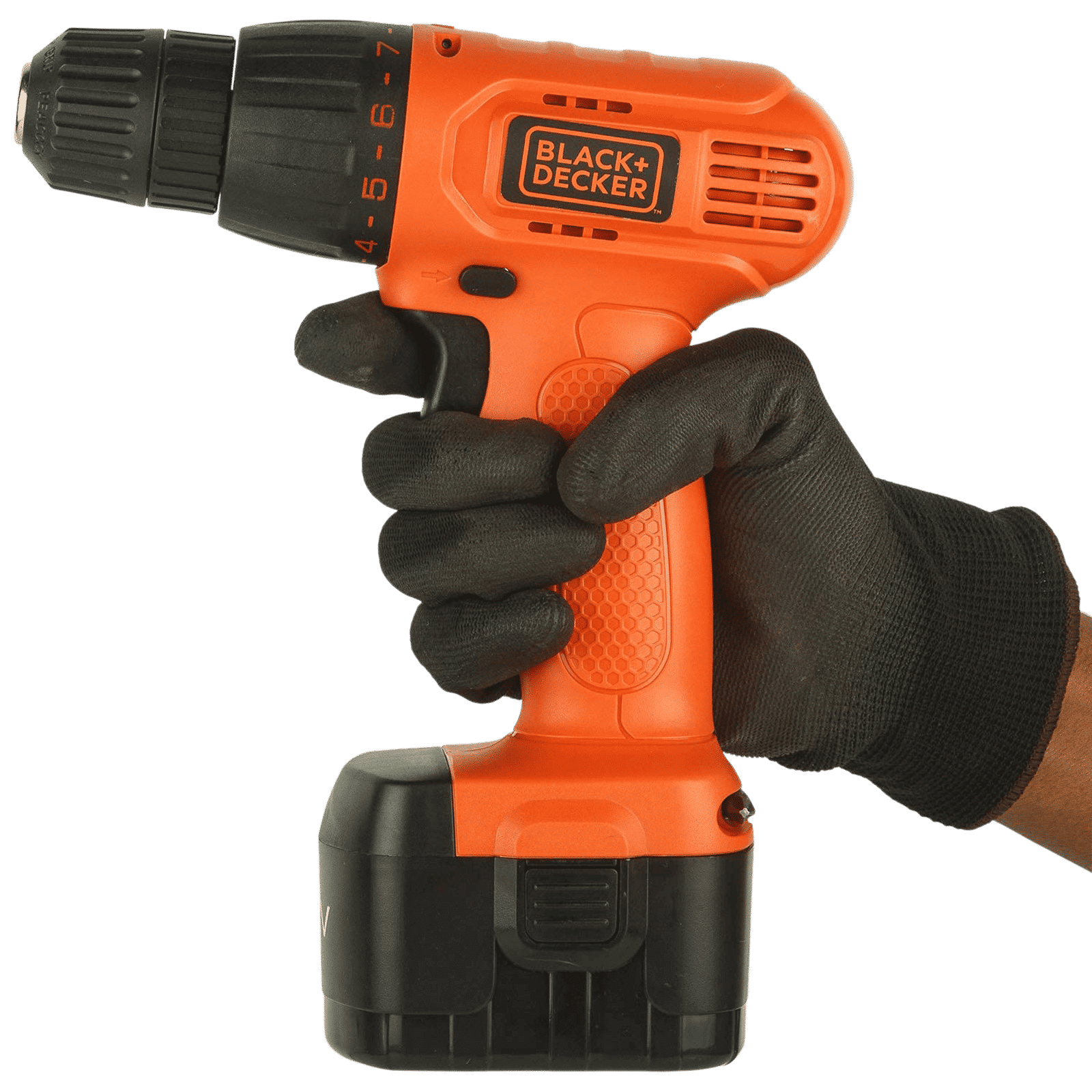 BLACK+DECKER CD121B2-IN Cordless Drill (Optimizes Balance, Orange)_9