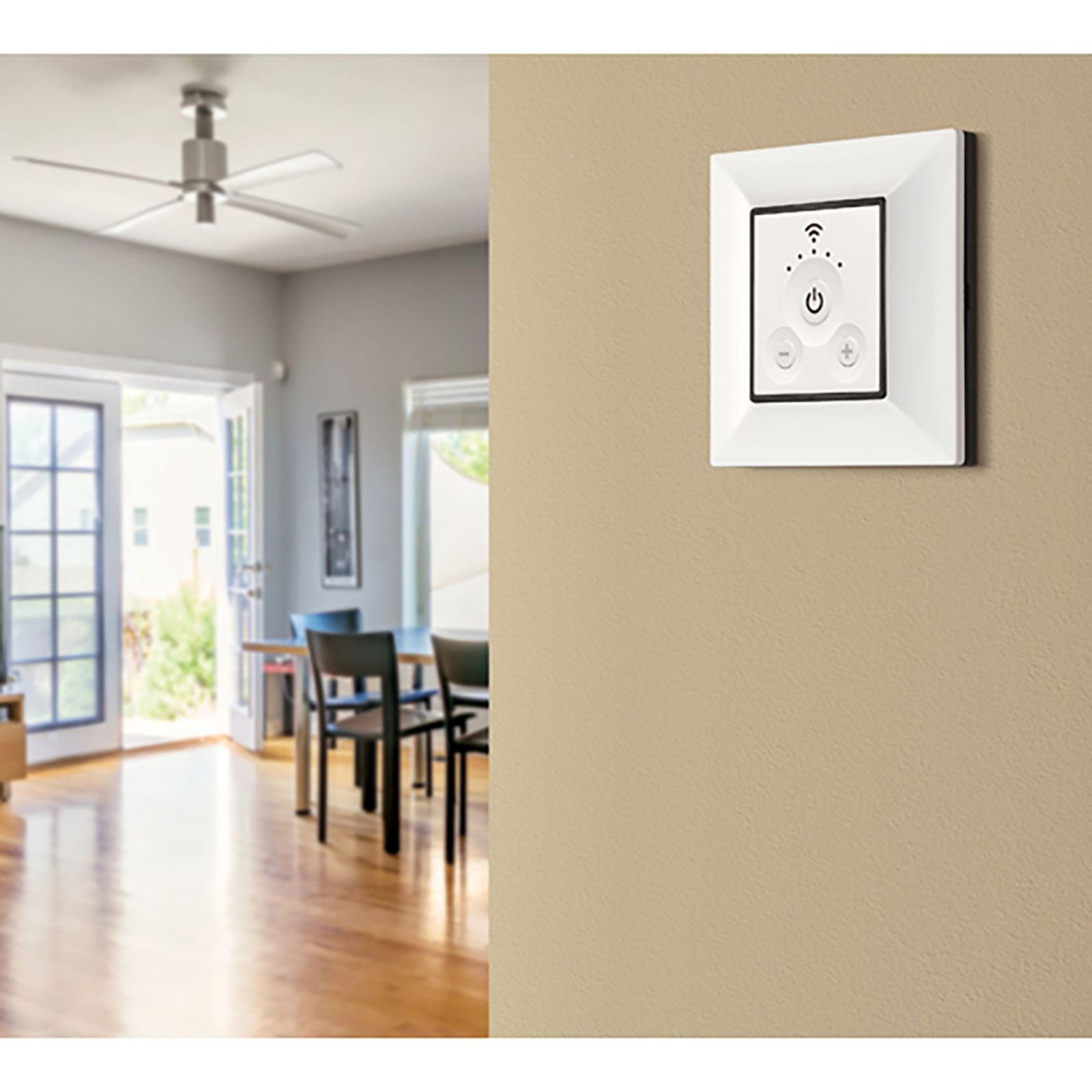 TATA POWER EZ HOME Google and Alexa Assistant Smart Switch and Regulator For Fan (Voice Control, FI-01-150 GWF-KM26, White)_7