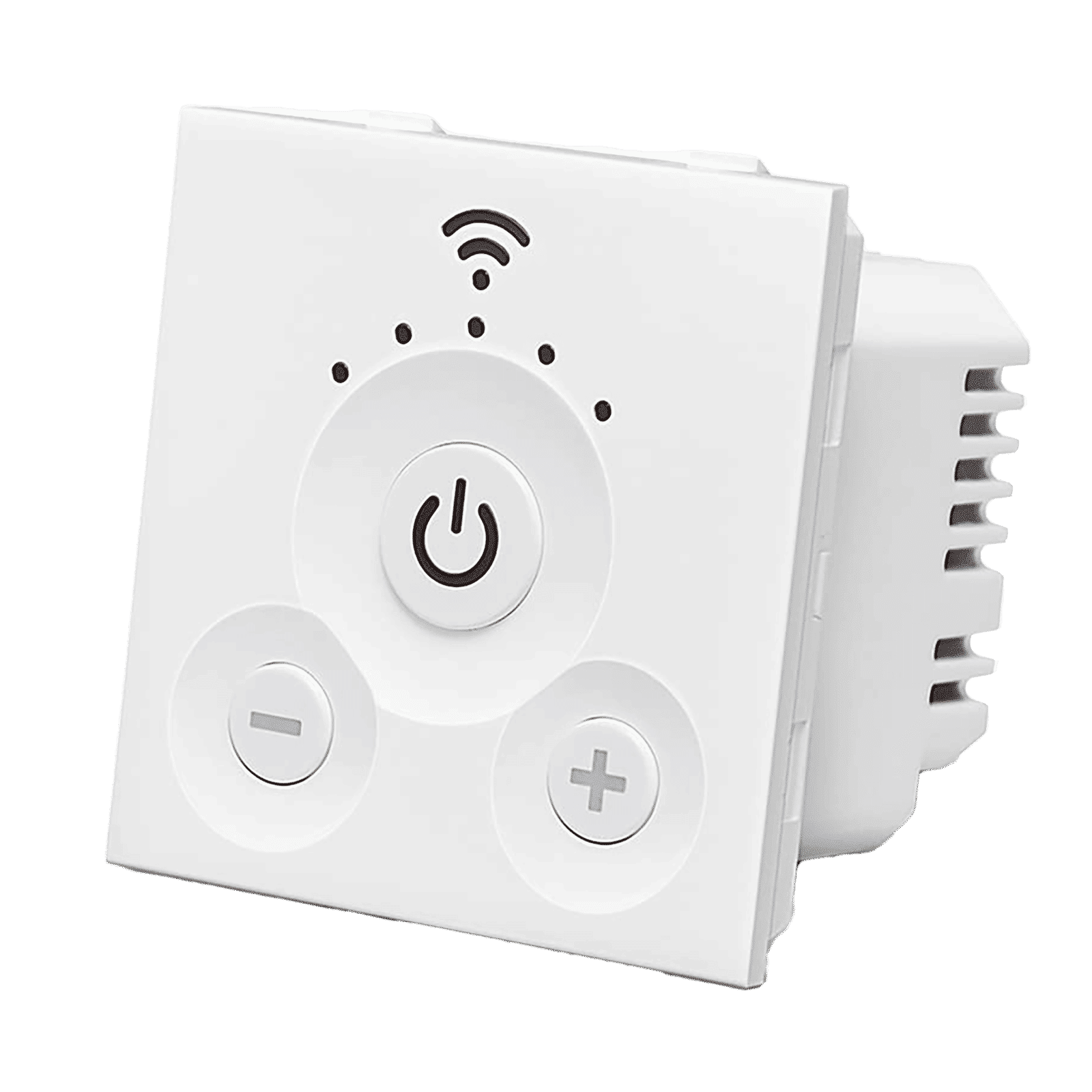 TATA POWER EZ HOME Google and Alexa Assistant Smart Switch and Regulator For Fan (Voice Control, FI-01-150 GWF-KM26, White)_1