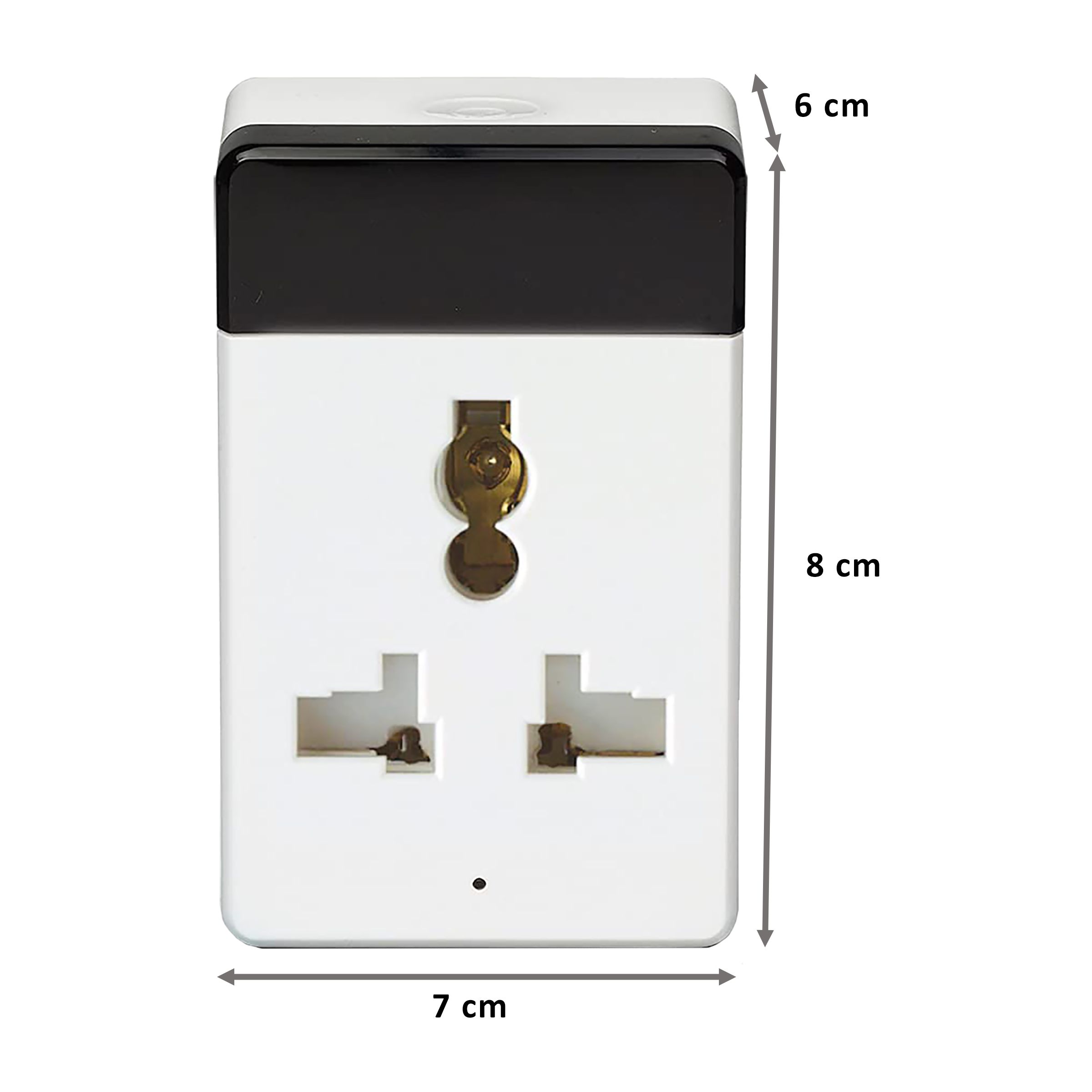 TATA POWER EZ HOME Google Home and Amazon Alexa Smart Plug for AC, TV, Set-Top (Auto Timer, GWF-SI01-IR, White)_2