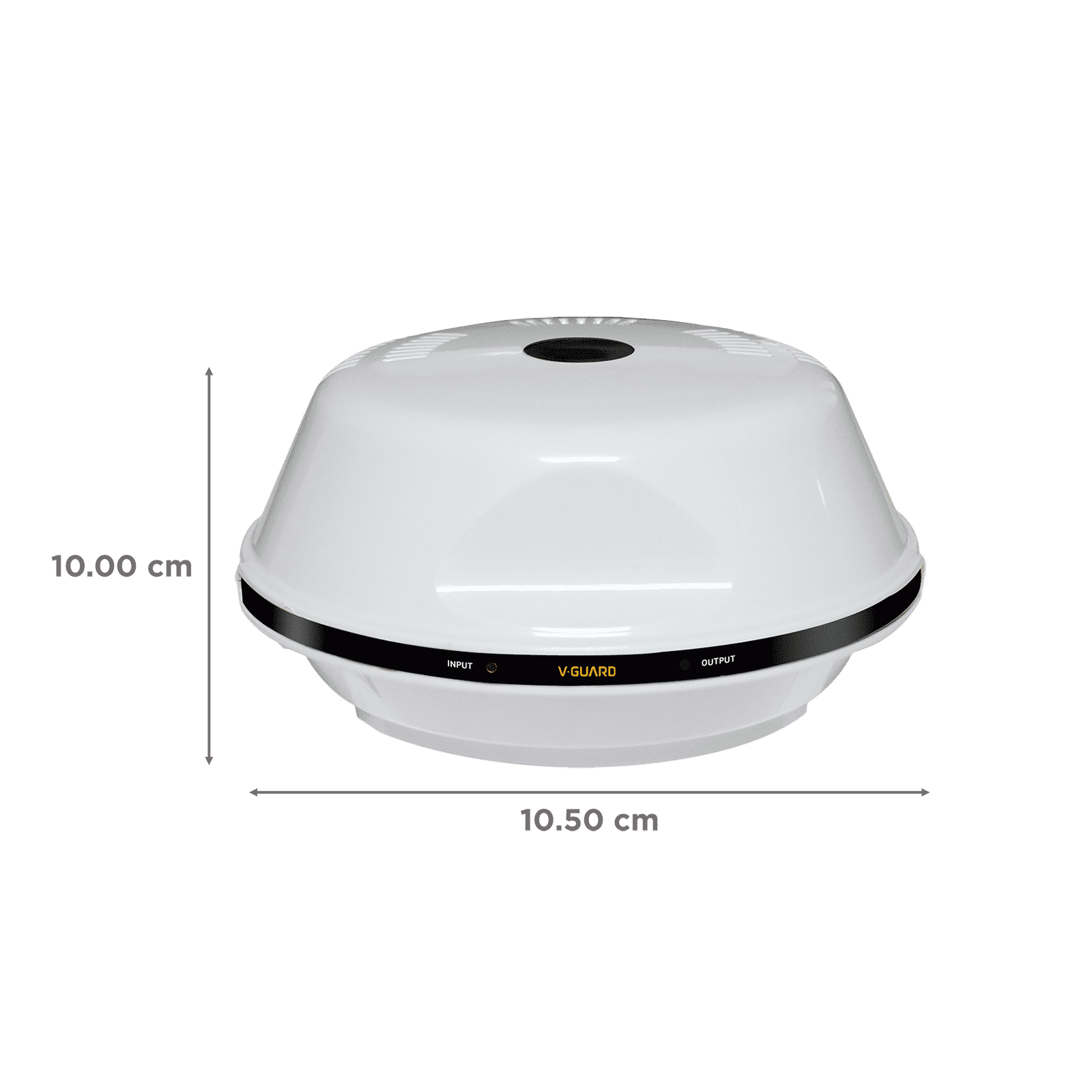 V-Guard 6 Amps Voltage Stabilizer For 0.5T Air Conditioner / Air Cooler / Refrigerator (150 - 280 V, Thermal Overload Protection, VG 150, Grey)_3