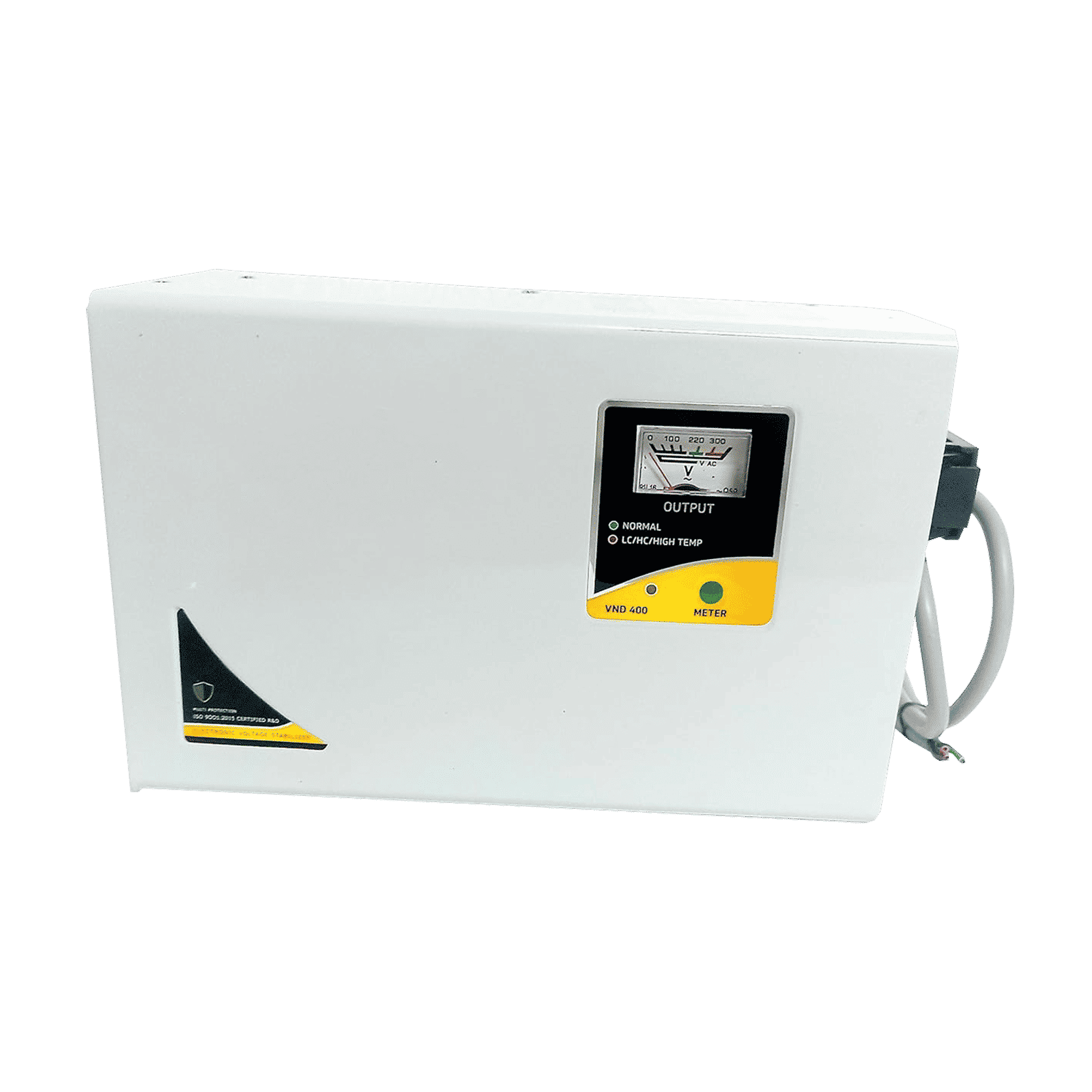 V-GUARD 12 Amps Voltage Stabilizer For Up to 1.5 Ton Air Conditioner (150 - 285 V, Built-In Thermal Overload Protection, VND 400, Grey) V-GUARD 12 Amps Voltage Stabilizer For Up to 1.5 Ton Air Conditioner (150 - 285 V, Built-In Thermal Overload Protection, VND 400, Grey)_2