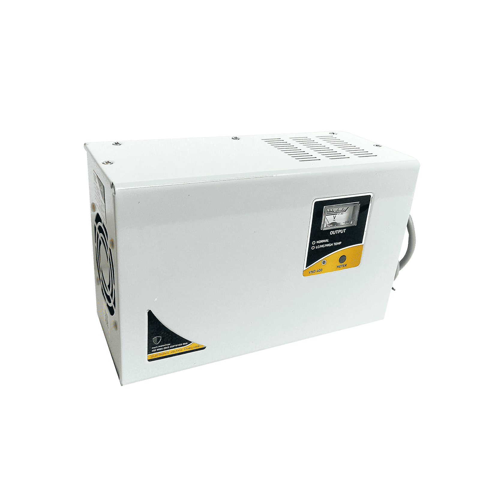 V-GUARD 12 Amps Voltage Stabilizer For Up to 1.5 Ton Air Conditioner (150 - 285 V, Built-In Thermal Overload Protection, VND 400, Grey) V-GUARD 12 Amps Voltage Stabilizer For Up to 1.5 Ton Air Conditioner (150 - 285 V, Built-In Thermal Overload Protection, VND 400, Grey)_3