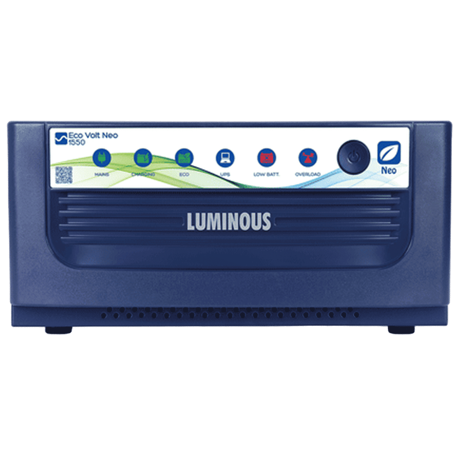 LUMINOUS Eco Volt Neo 1550 17 Amps Inverter (LED Indications, F04115515151, Blue)_1