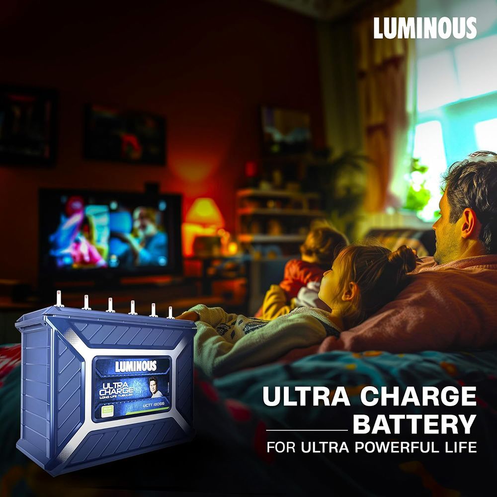 LUMINOUS UCTT 18066 150 Ah Battery (Tubular Technology, Blue)_7