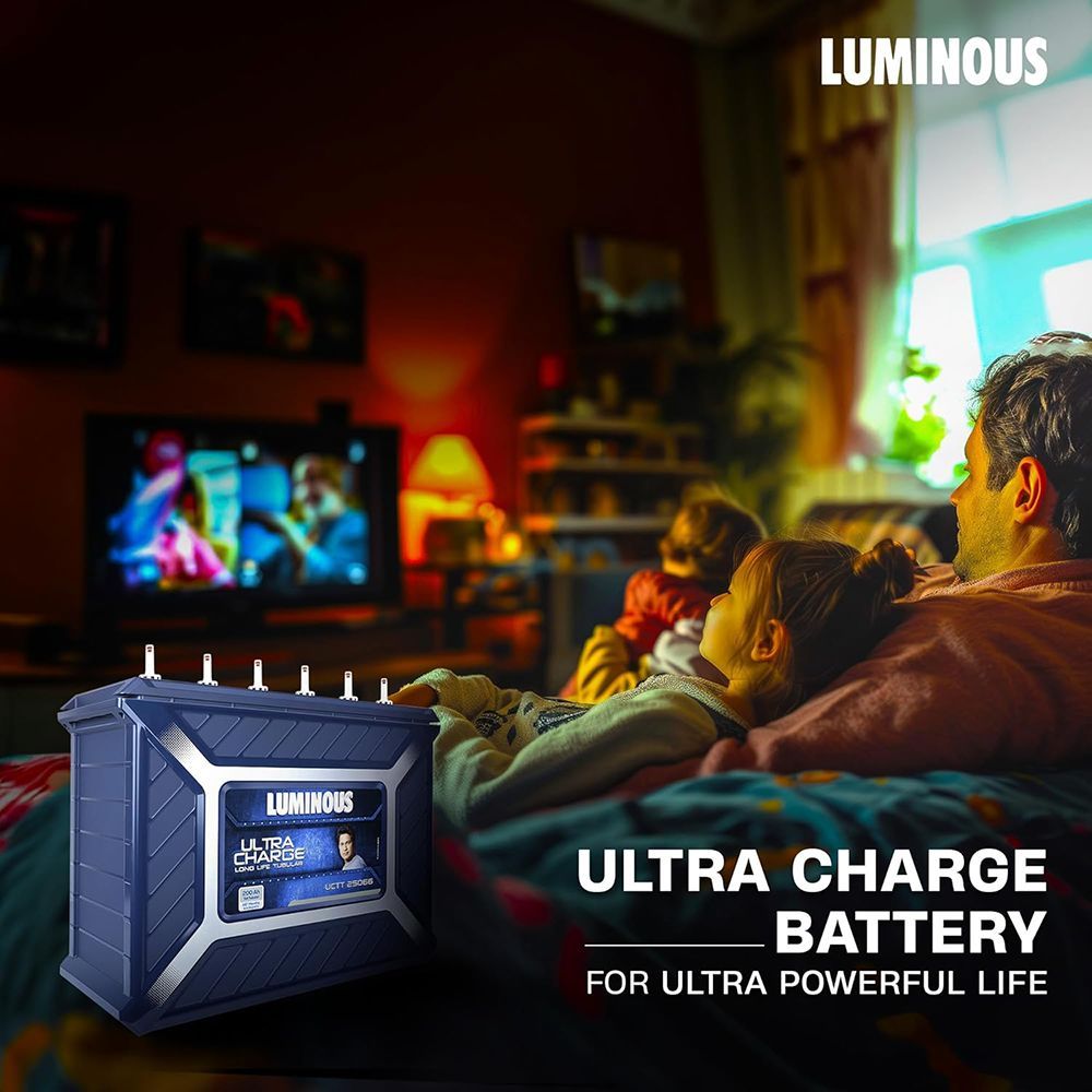 LUMINOUS UCTT 25066 200 Amps Inverter (Sine Wave Technology, Blue)_8