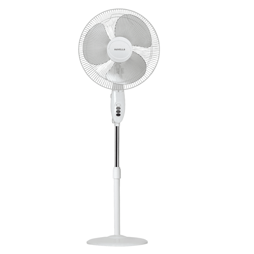 HAVELLS Swing 3 Star 400mm 3 Blade Thermal Overload Protector Pedestal Fan (Inverter Technology, White) HAVELLS Swing 3 Star 400mm 3 Blade Thermal Overload Protector Pedestal Fan (Inverter Technology, White)_8