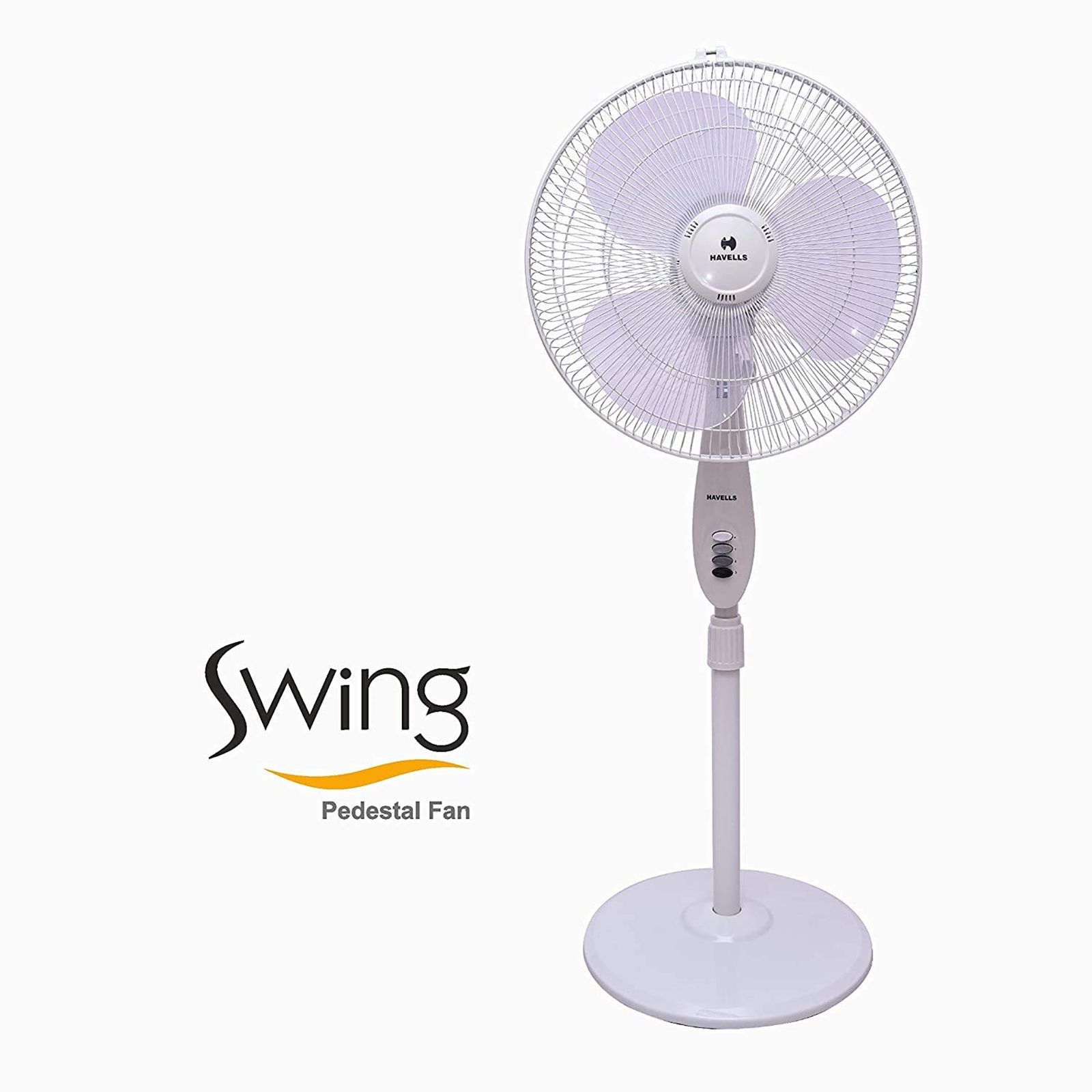 HAVELLS Swing 3 Star 400mm 3 Blade Thermal Overload Protector Pedestal Fan (Inverter Technology, White) HAVELLS Swing 3 Star 400mm 3 Blade Thermal Overload Protector Pedestal Fan (Inverter Technology, White)_9