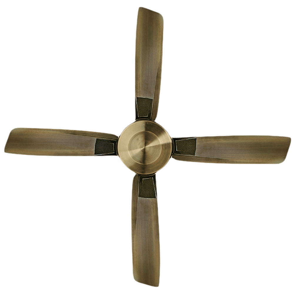 USHA Aldora 1320mm 4 Blade Electroplated Finish Ceiling Fan (Rust Free Operation, Antique Copper)_7