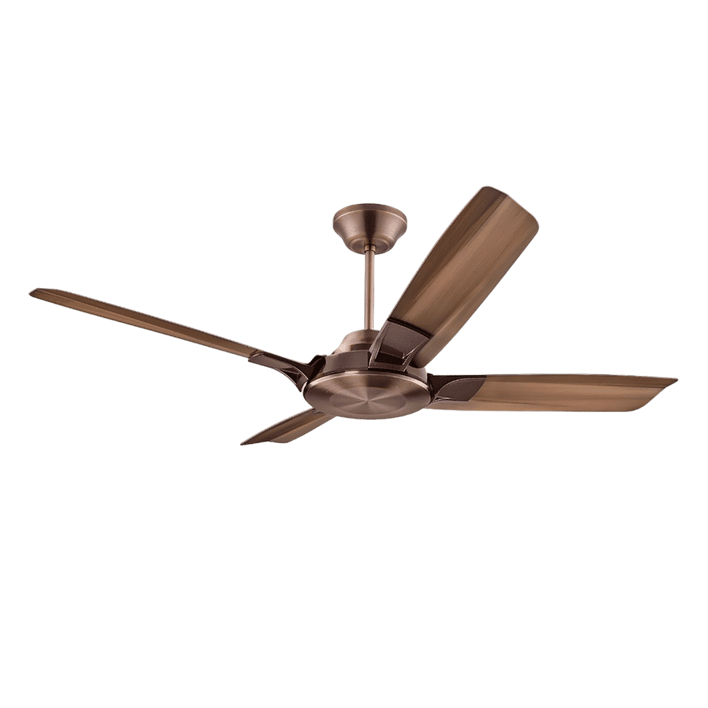 USHA Aldora 1320mm 4 Blade Electroplated Finish Ceiling Fan (Rust Free Operation, Antique Copper)_5