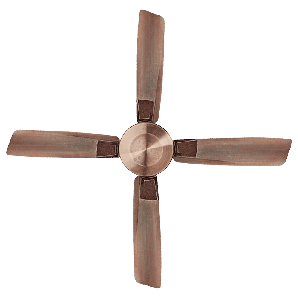 USHA Aldora 1320mm 4 Blade Electroplated Finish Ceiling Fan (Rust Free Operation, Antique Copper)_6