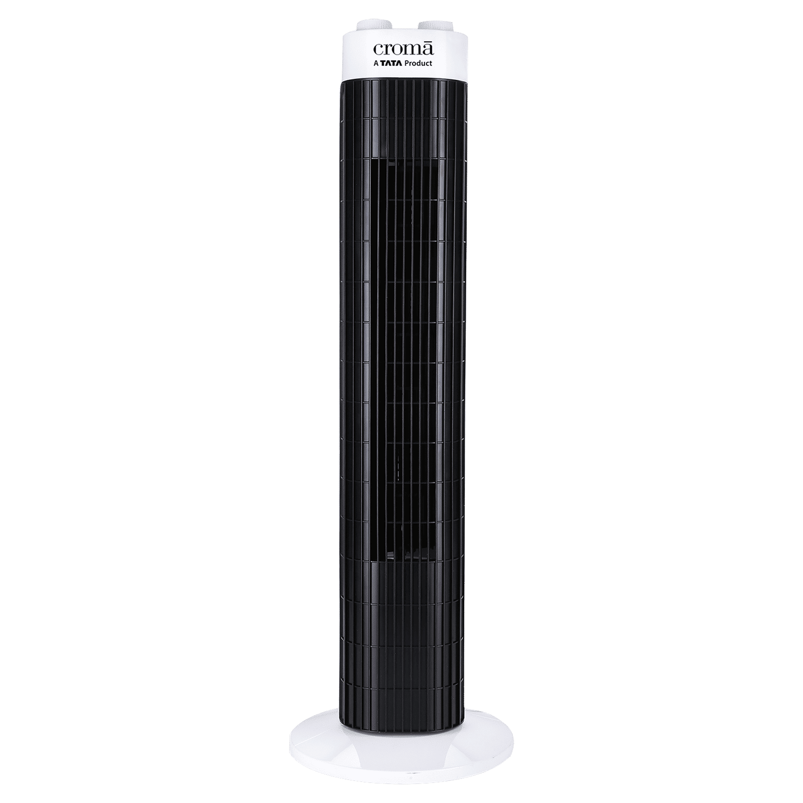 Croma Bladeless 540 m3/hr Air Delivery Tower Fan (Blade Free Design, White & Black)_1
