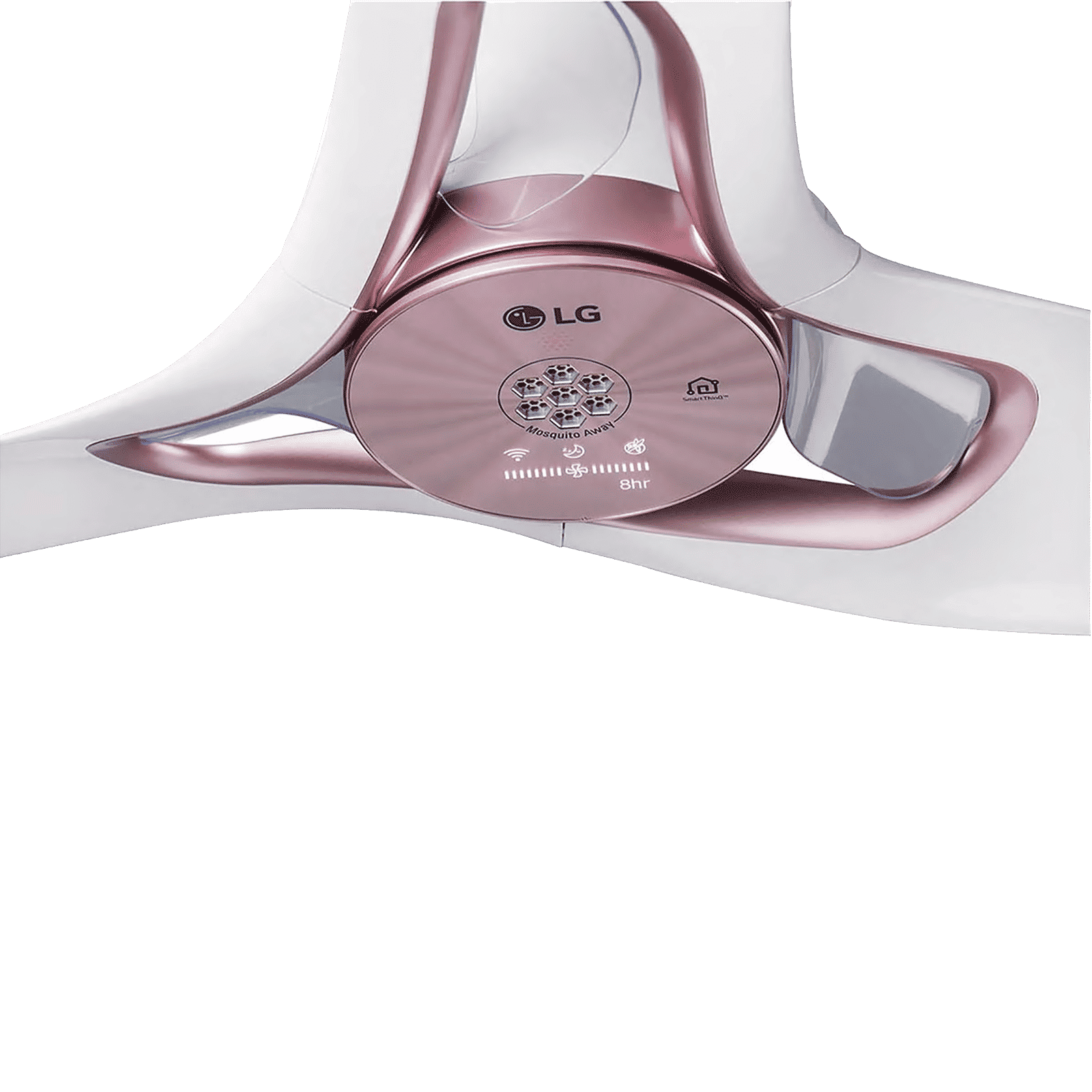 LG Premium 1200mm 3 Blade BLDC Motor Smart Ceiling Fan with Remote (Alexa Supported, Pink Topaz)_4