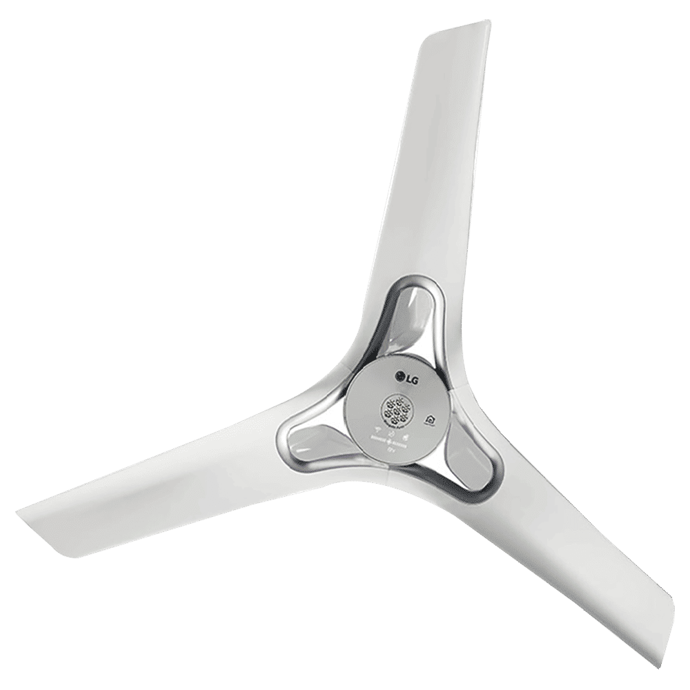 LG Premium 1200mm 3 Blade Rust-Proof Smart Ceiling Fan with Remote (Alexa Supported, Silver)_8