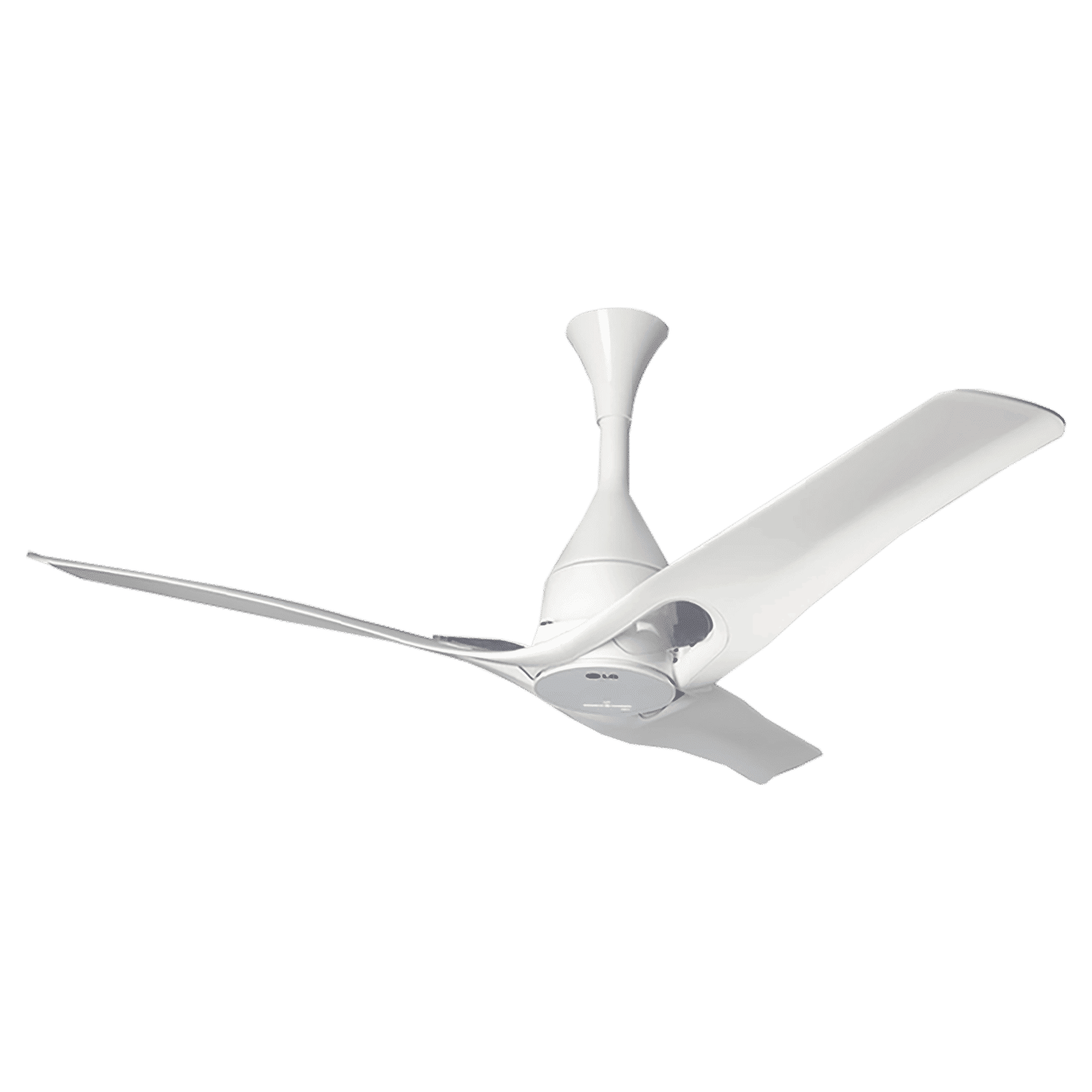 LG 1200mm 3 Blade LED Indicator Ceiling Fan with Remote (Sleep Mode, Pure White)_1