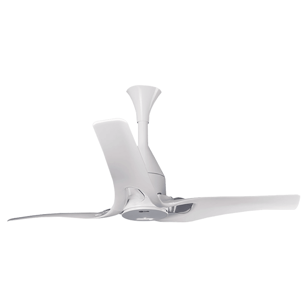 LG 1200mm 3 Blade LED Indicator Ceiling Fan with Remote (Sleep Mode, Pure White)_9
